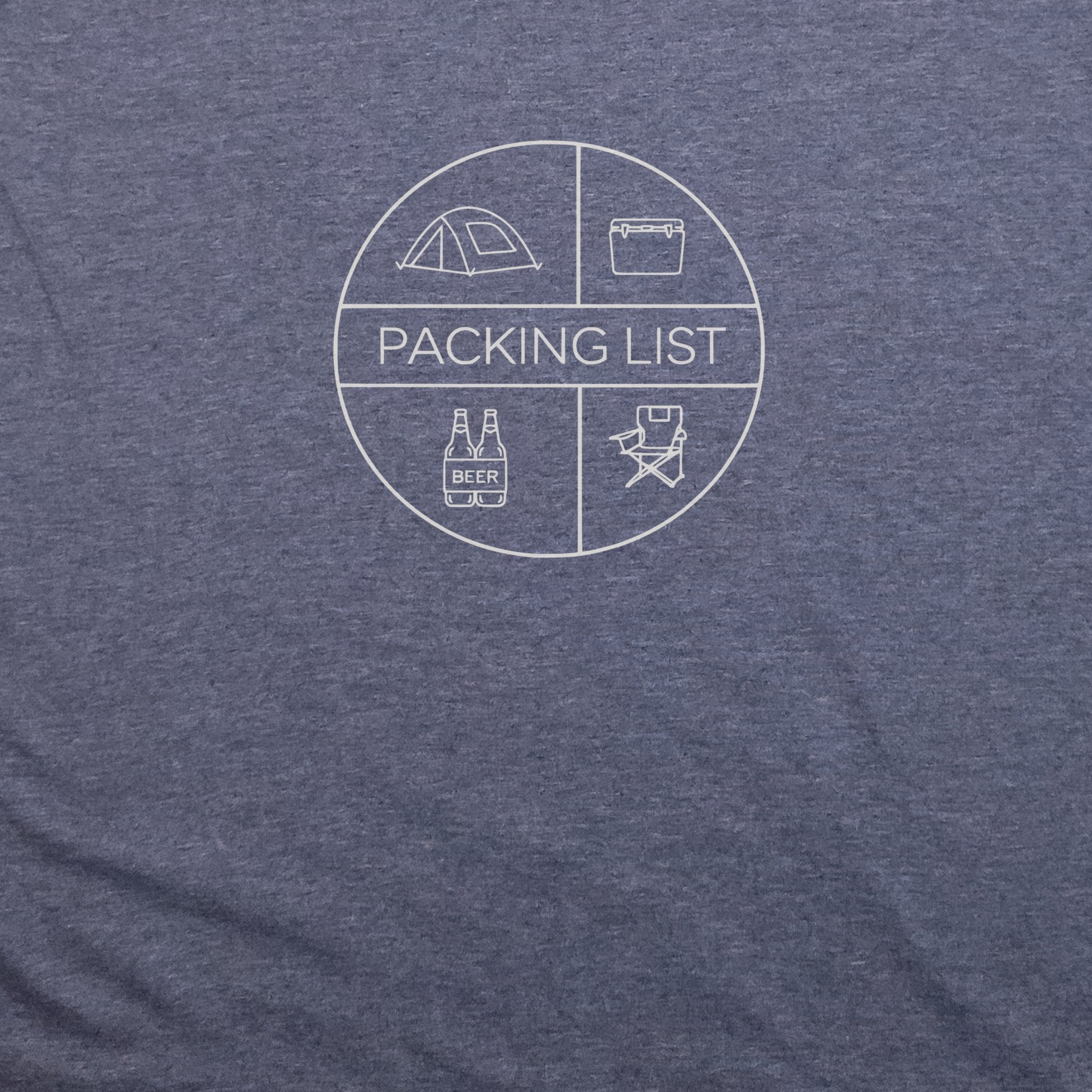 Camping Packing List T-Shirt