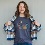 Watercolor Wildflower Retreat T-Shirt