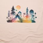 Watercolor Wildflower Retreat T-Shirt