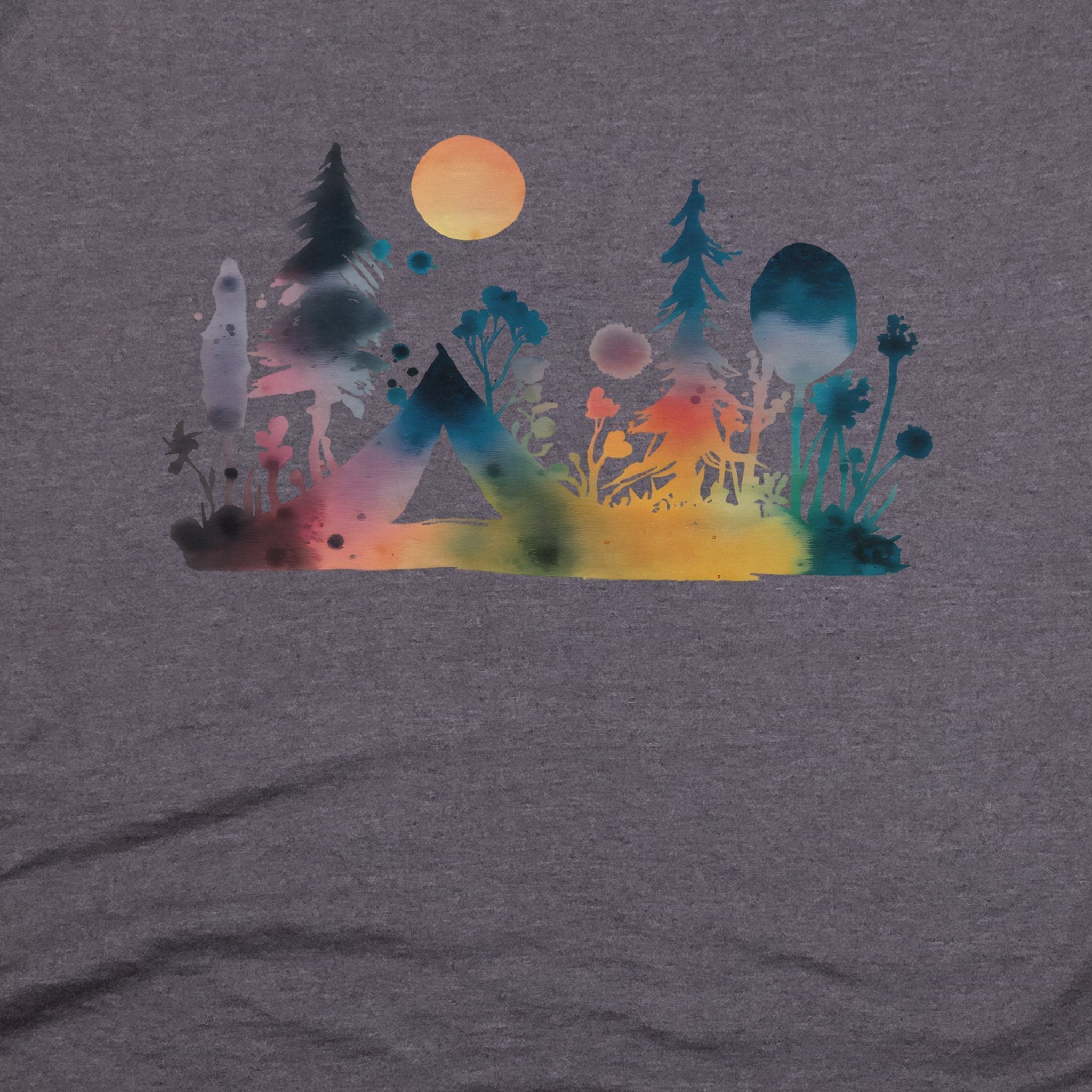 Watercolor Wildflower Retreat T-Shirt