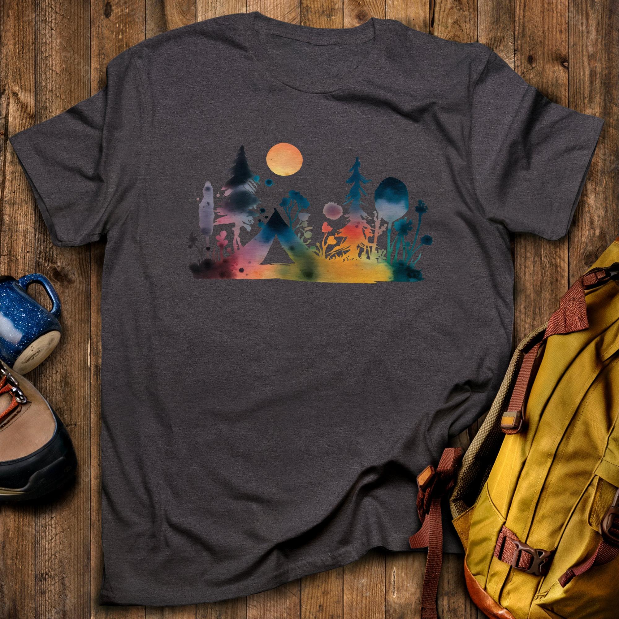 Watercolor Wildflower Retreat T-Shirt