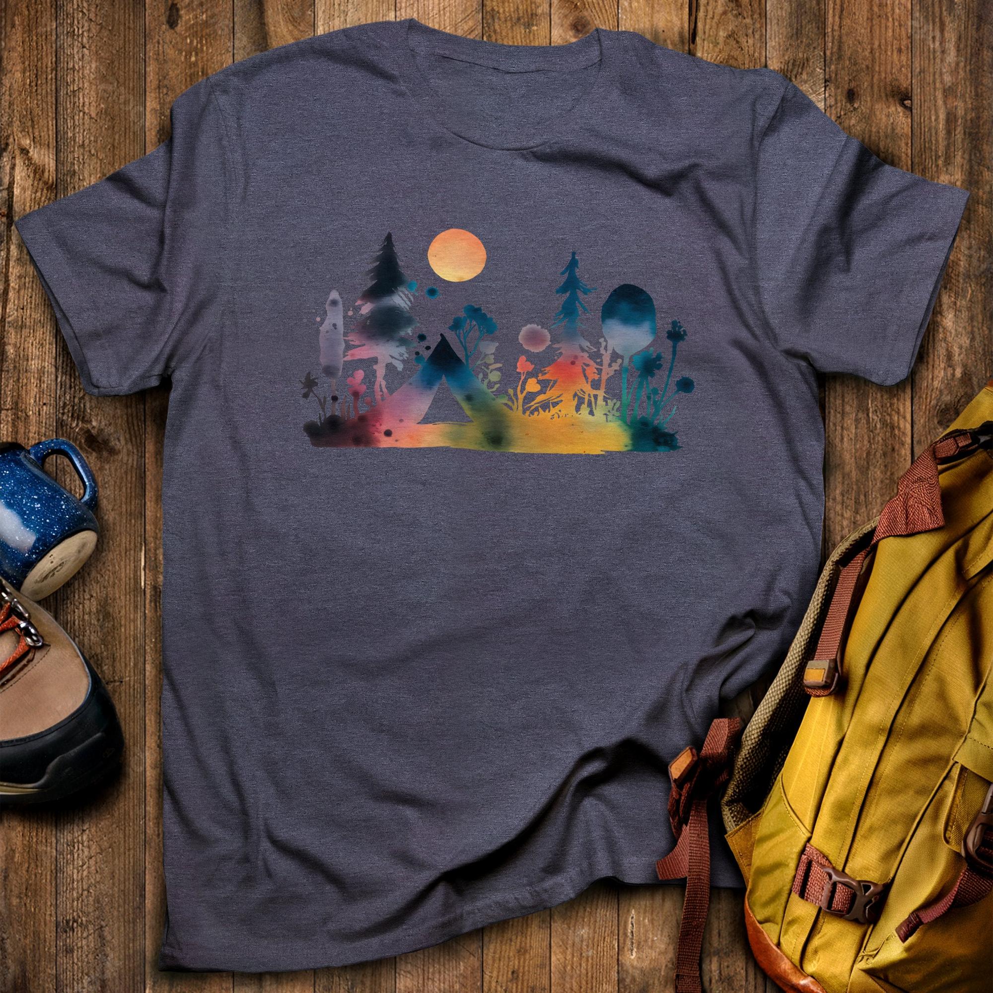 Watercolor Wildflower Retreat T-Shirt