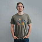 Watercolor Wildflower Retreat T-Shirt