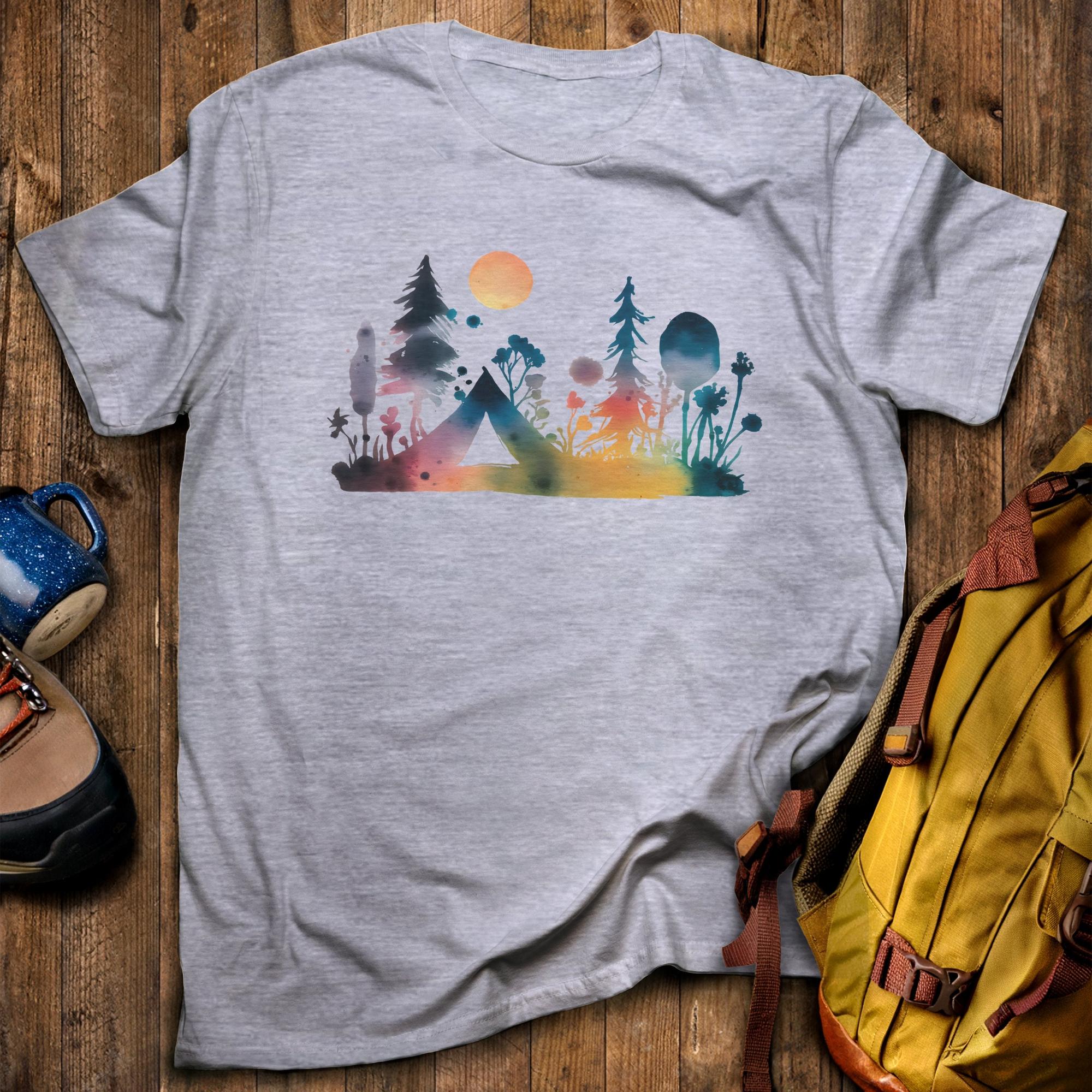 Watercolor Wildflower Retreat T-Shirt