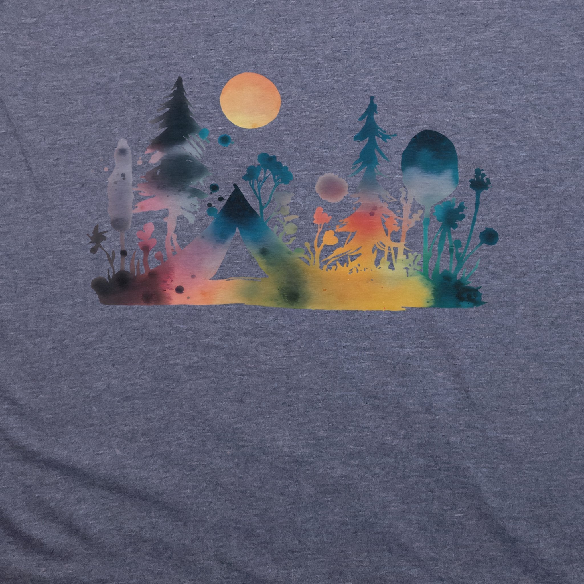 Watercolor Wildflower Retreat T-Shirt