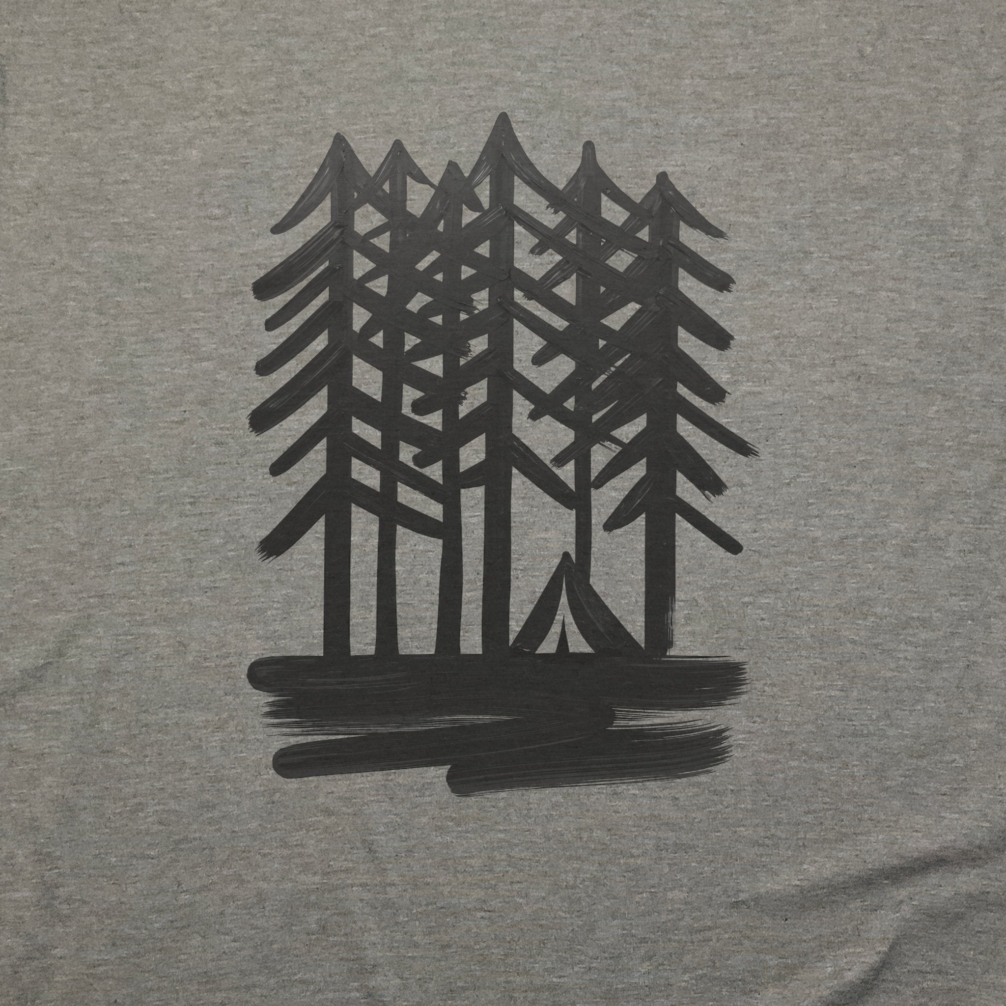 Tall Tree Painting T-Shirt