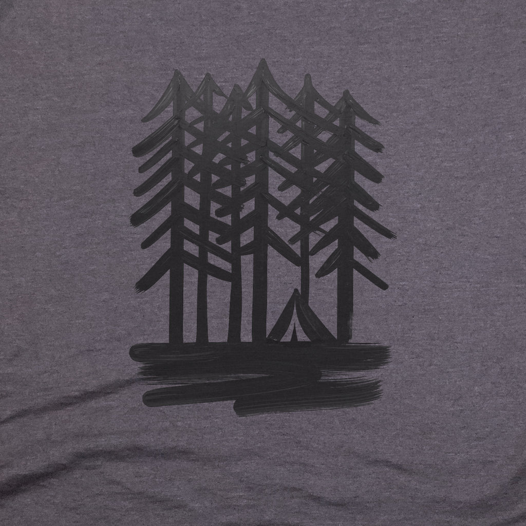 Tall Tree Painting T-Shirt