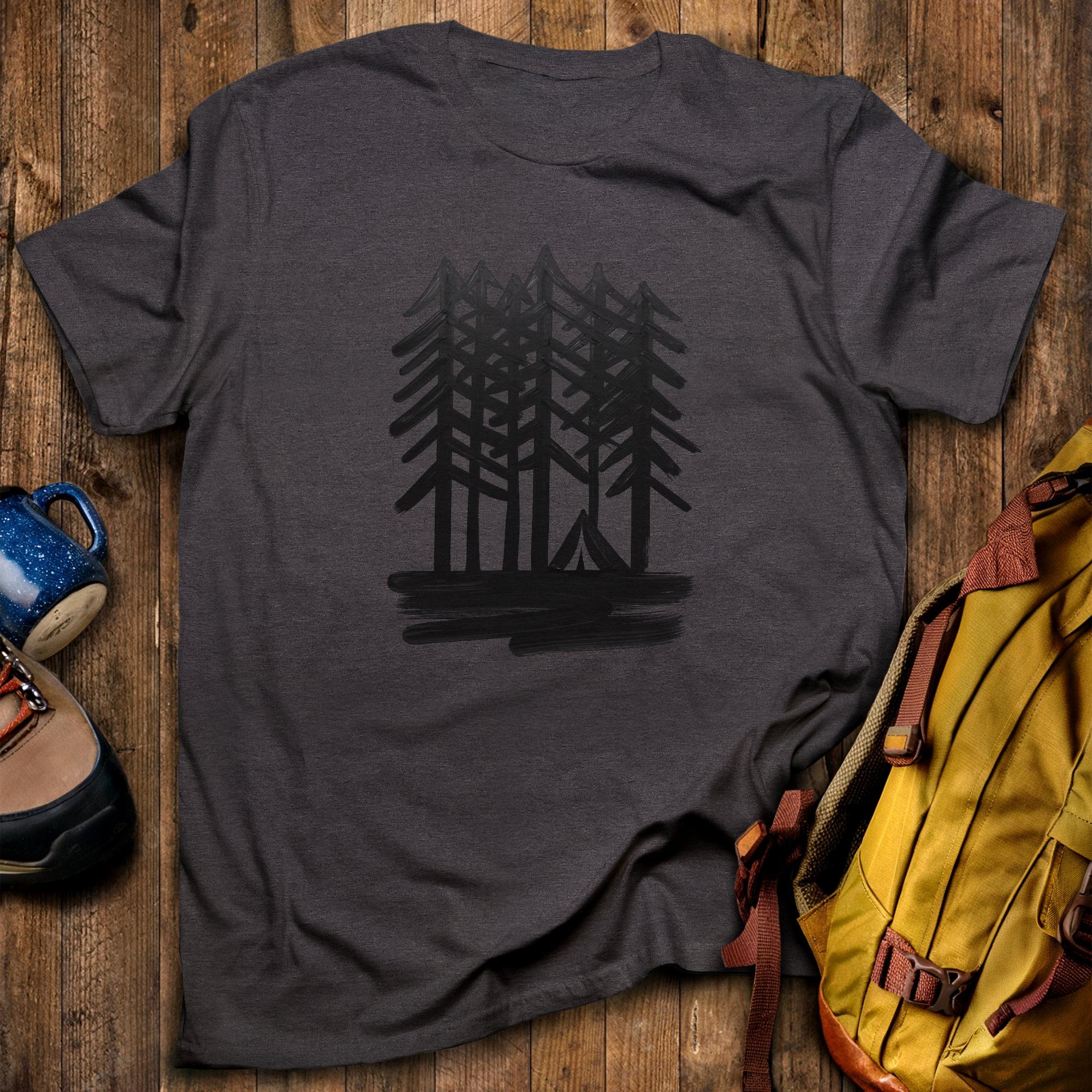 Tall Tree Painting T-Shirt