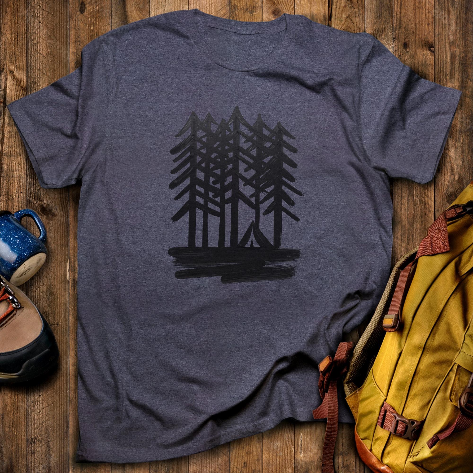 Tall Tree Painting T-Shirt