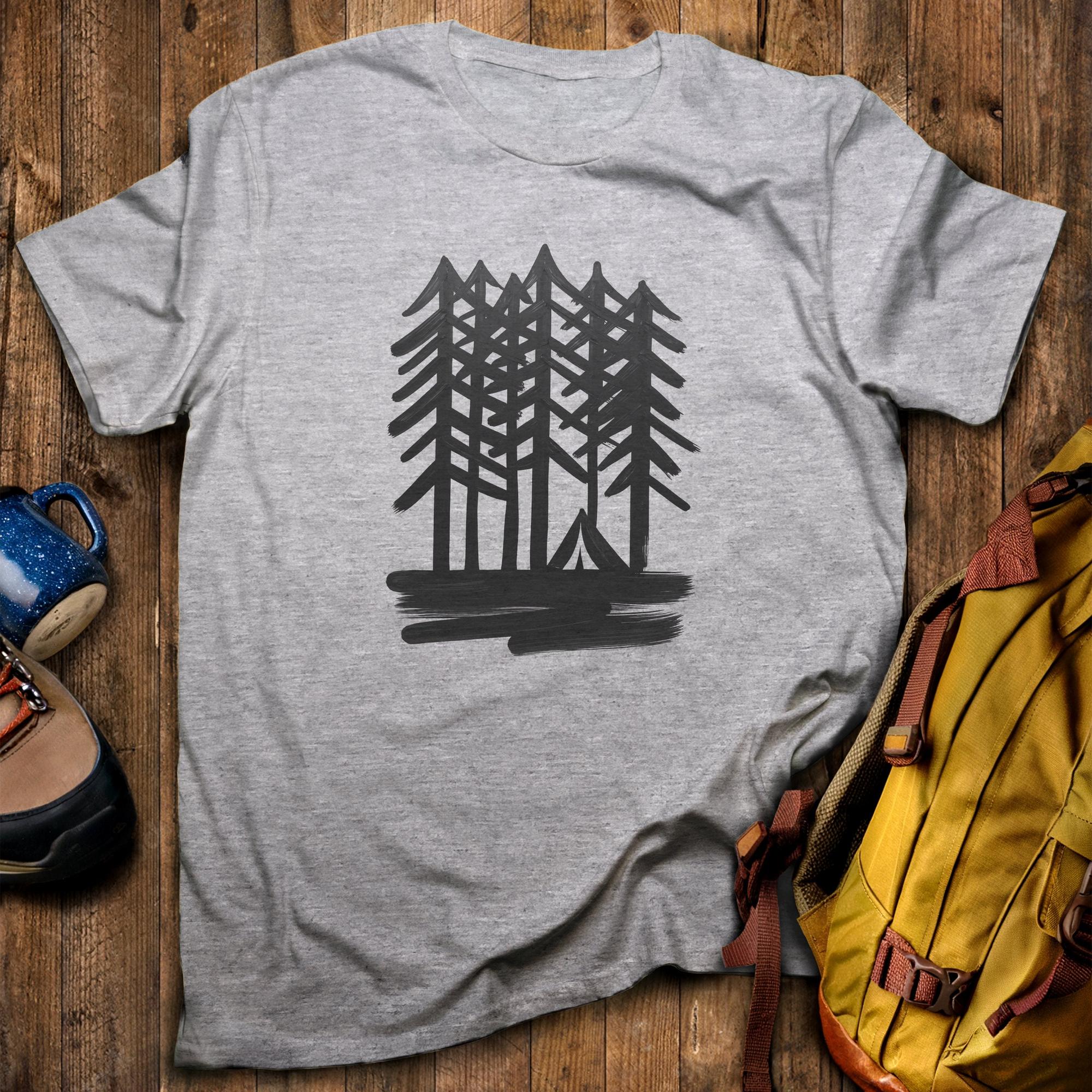 Tall Tree Painting T-Shirt