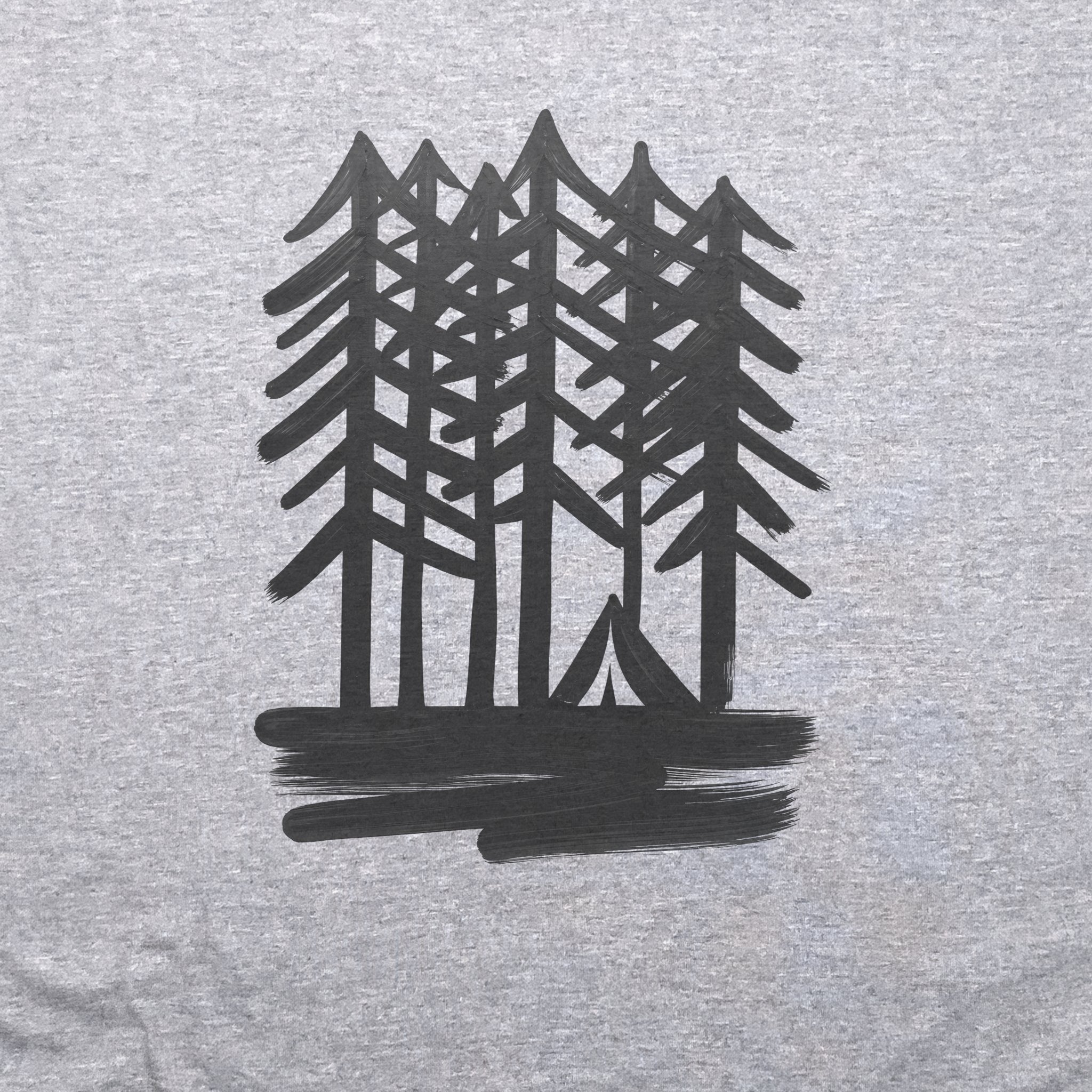 Tall Tree Painting T-Shirt