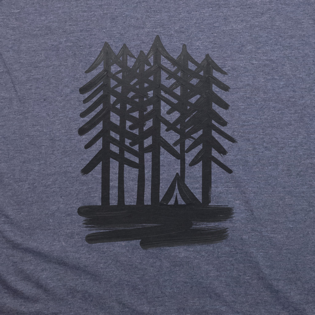 Tall Tree Painting T-Shirt