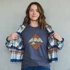 Camping Illustration T-Shirt