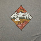 Camping Illustration T-Shirt