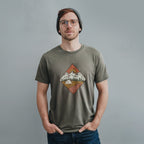 Camping Illustration T-Shirt