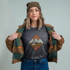 Camping Illustration T-Shirt