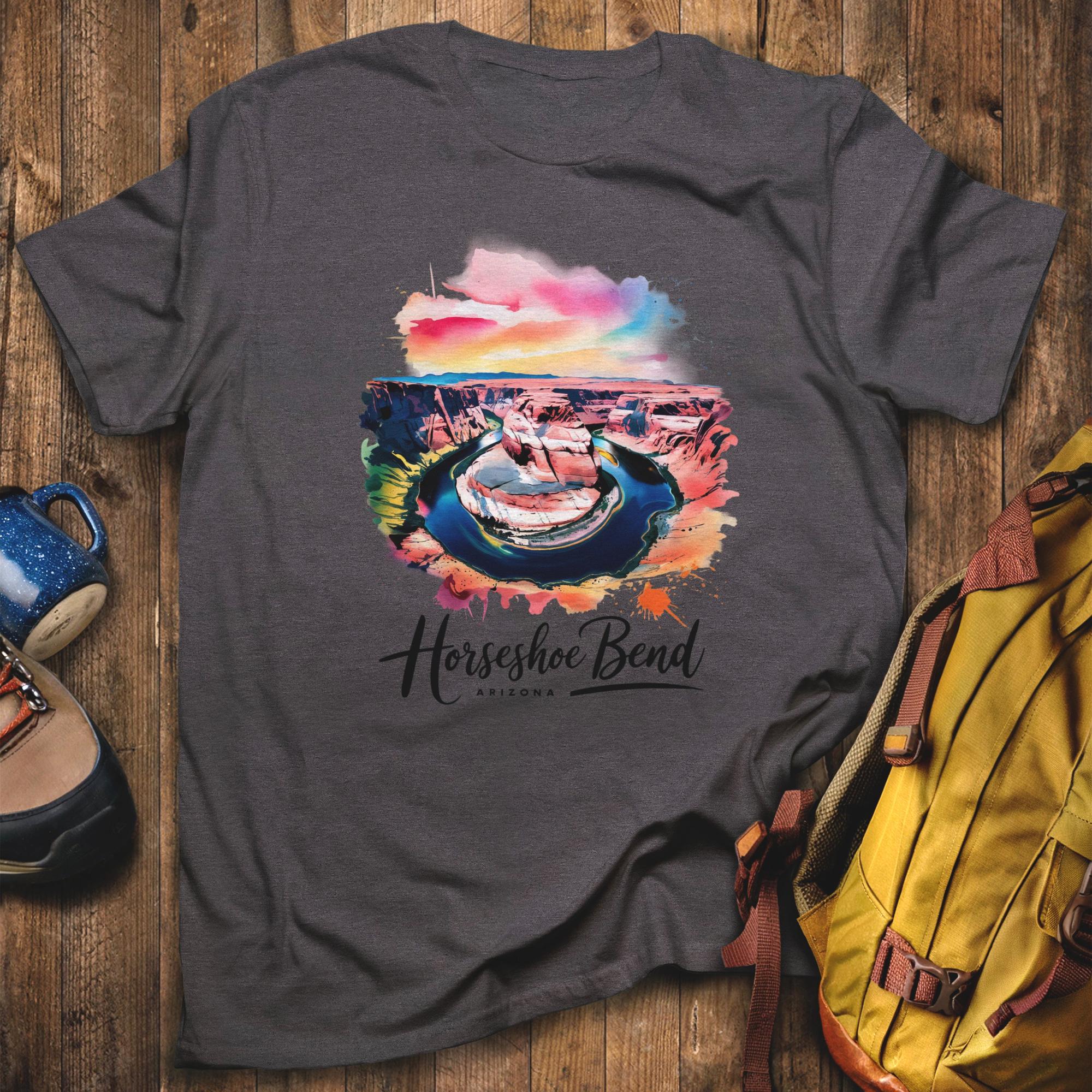 Horseshoe Bend Watercolor T-Shirt