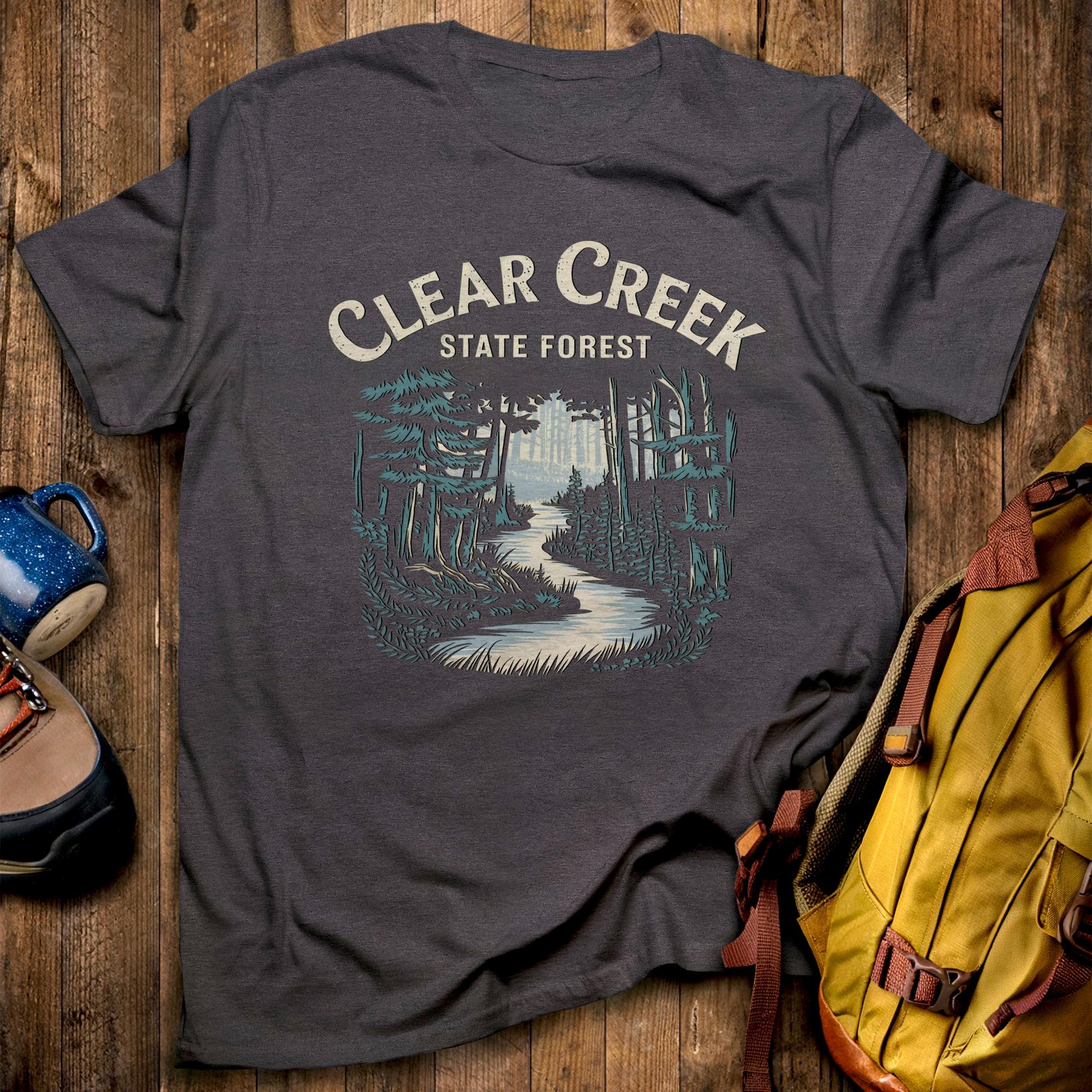 Clear Creek State Forest T-Shirt