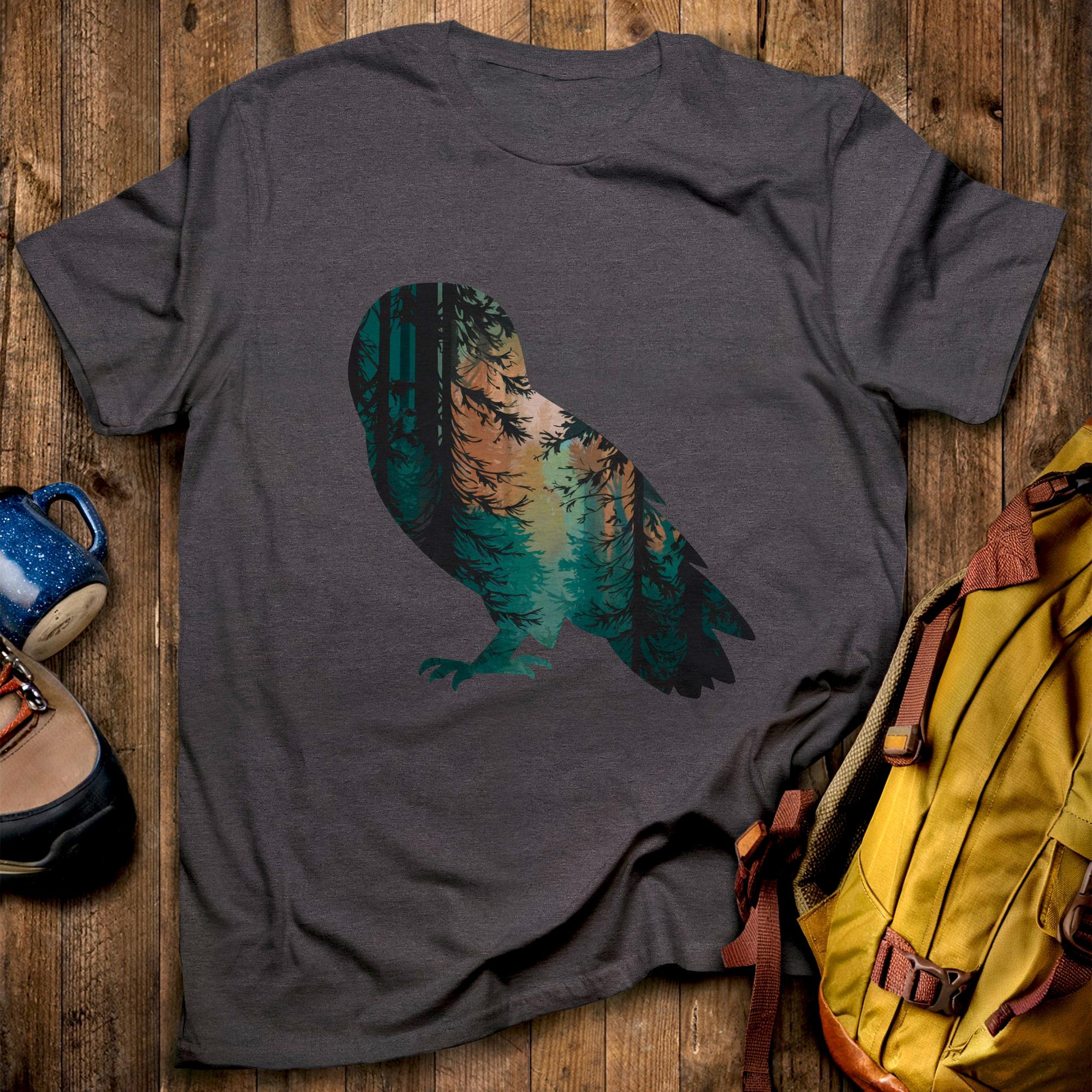 Barn Owl Silhouette T-Shirt