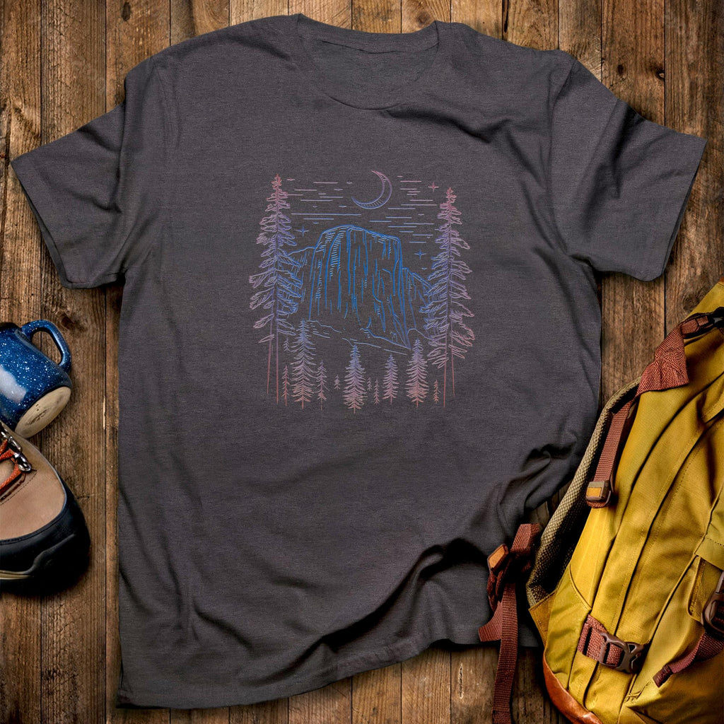 Yosemite El Capitan at Night T-Shirt