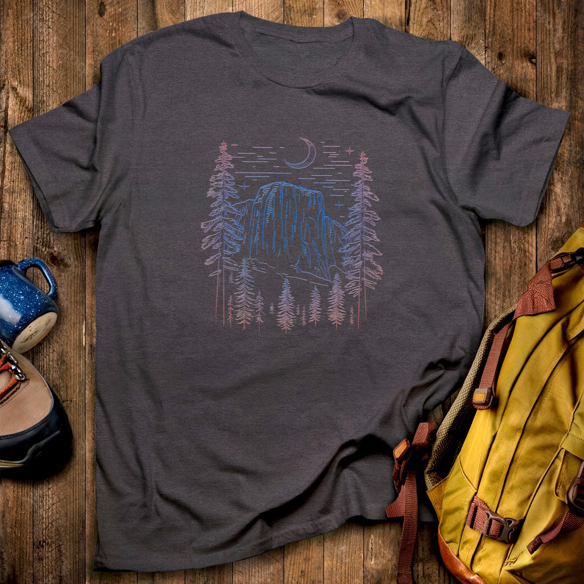 Yosemite El Capitan at Night T-Shirt