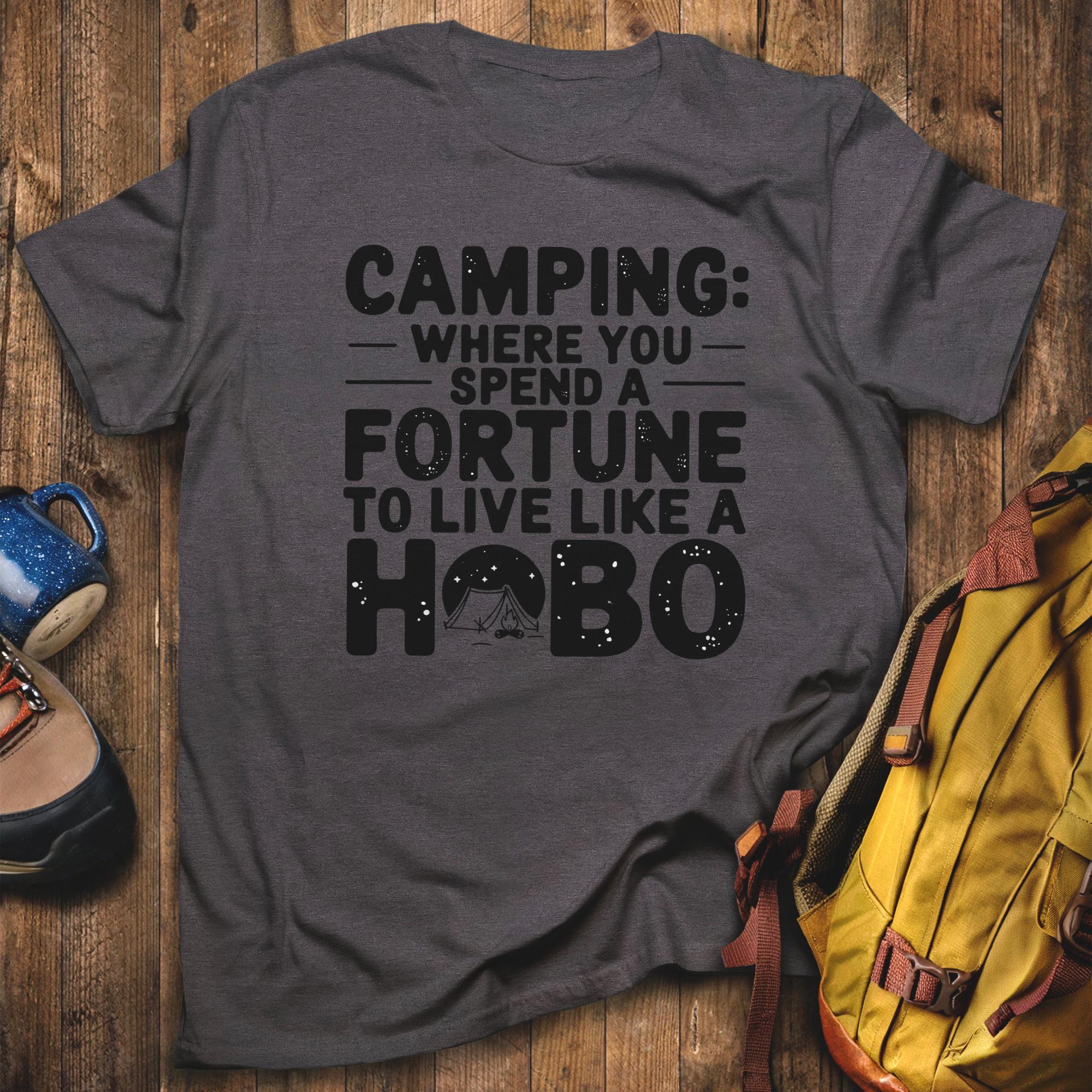 Spend a Fortune Camping T-Shirt