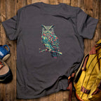 Horned Owl Mosaic T-Shirt