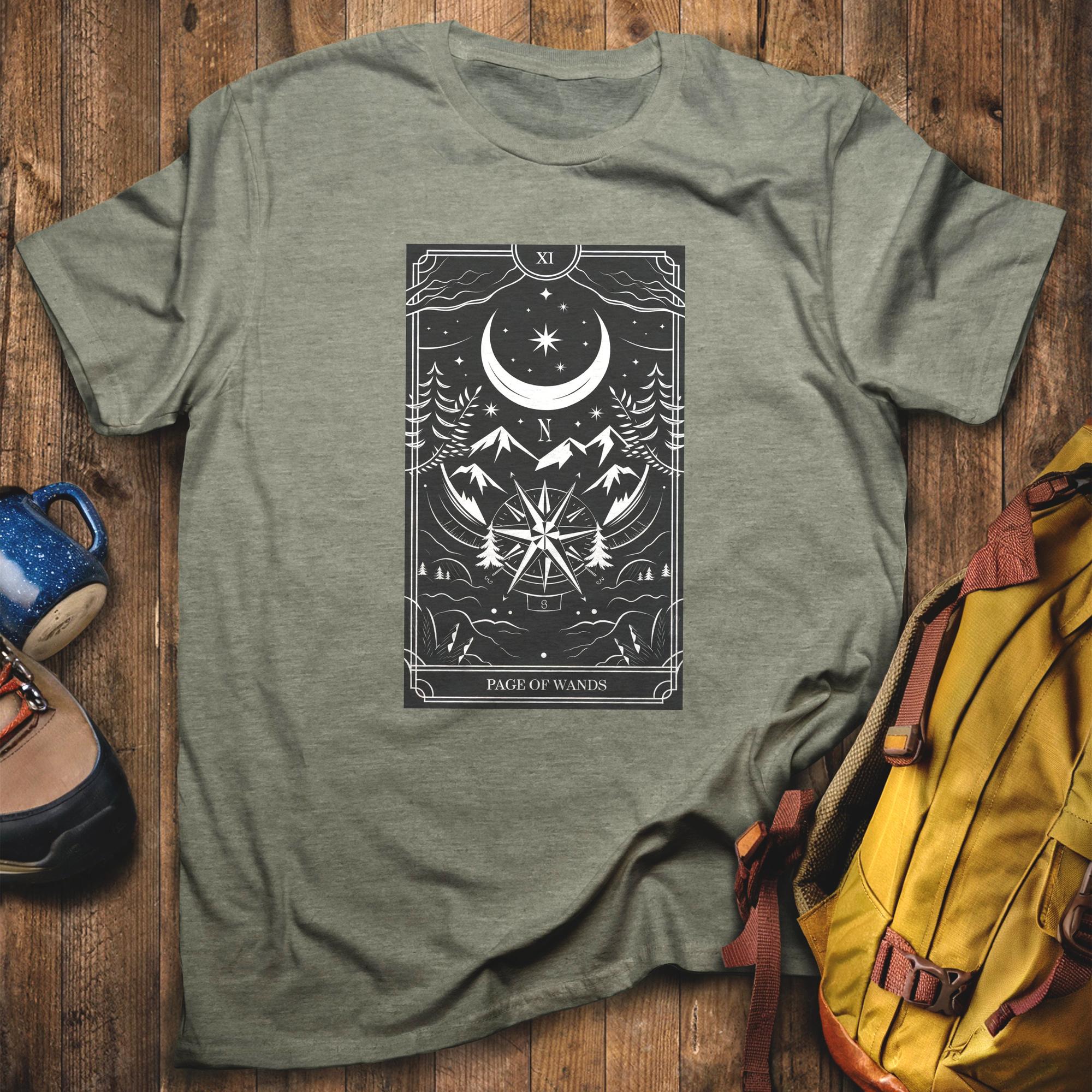 Page of Wands Tarot T-Shirt