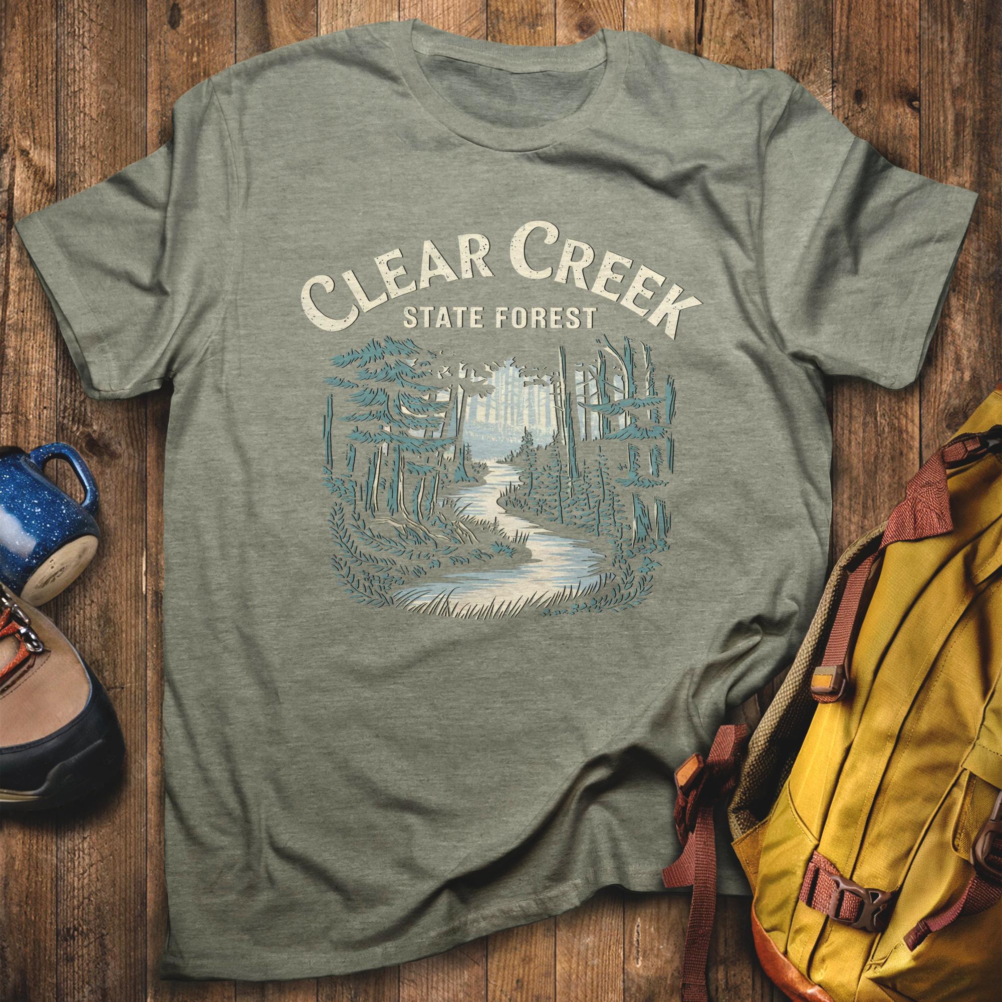 Clear Creek State Forest T-Shirt