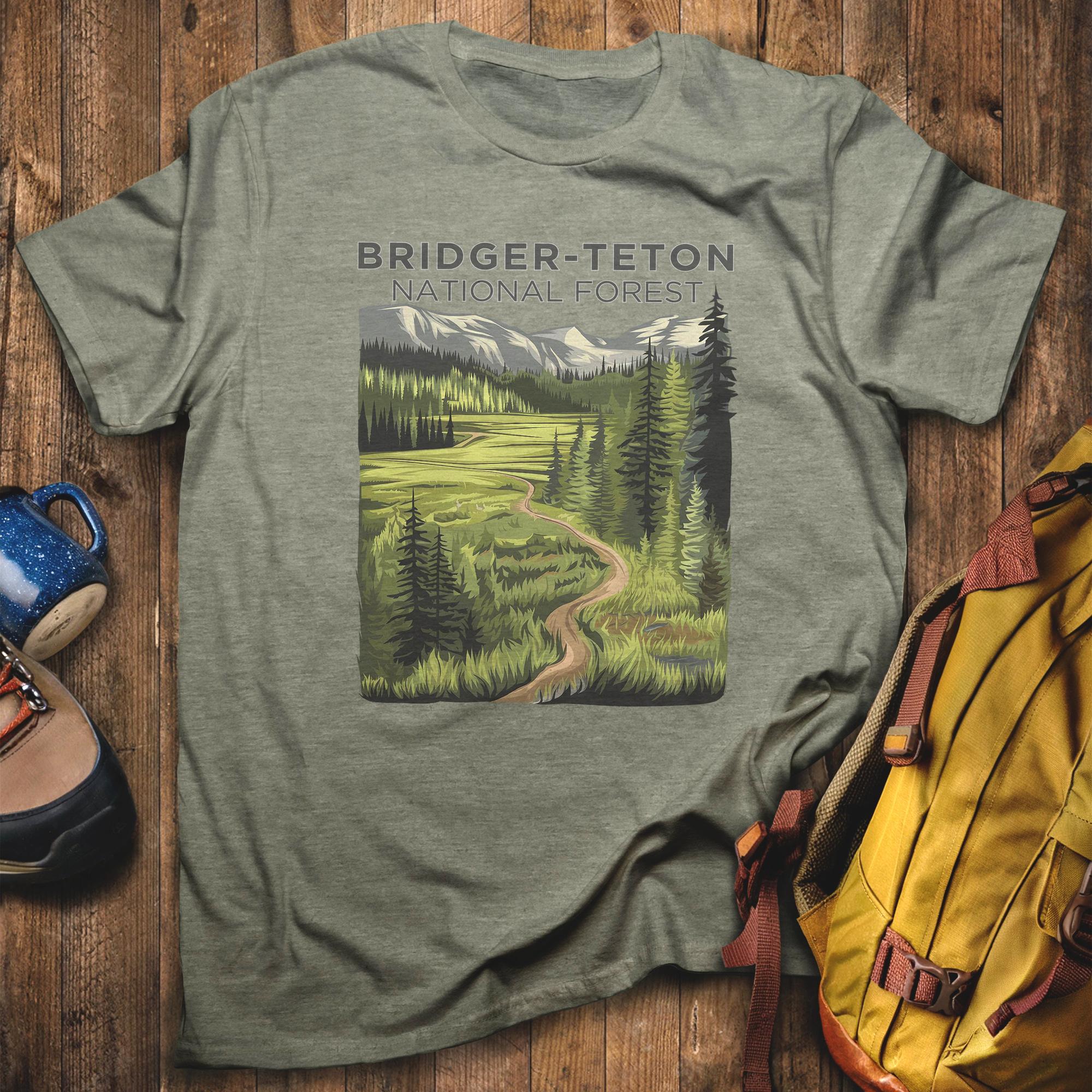 Bridger-Teton National Forest T-Shirt