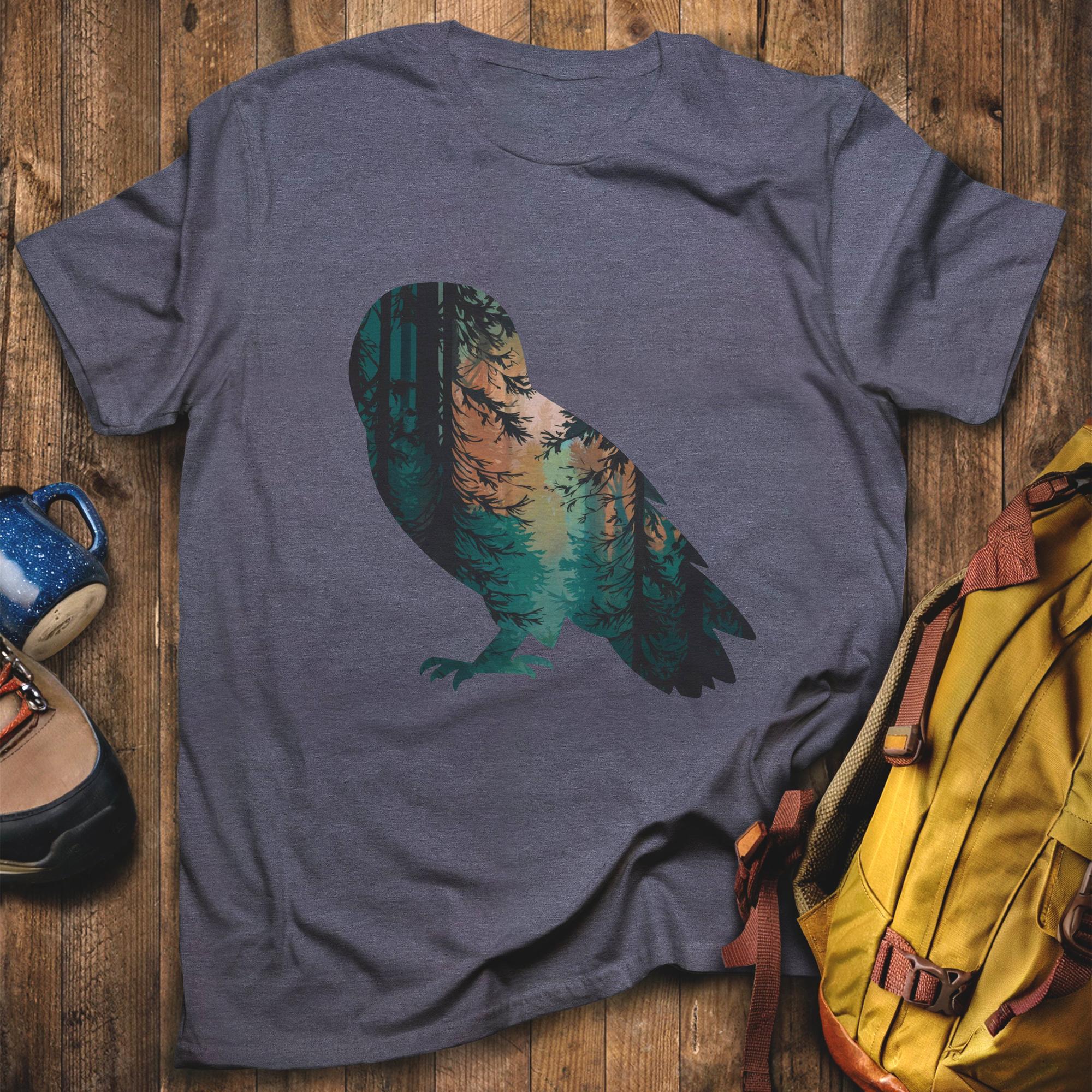 Barn Owl Silhouette T-Shirt