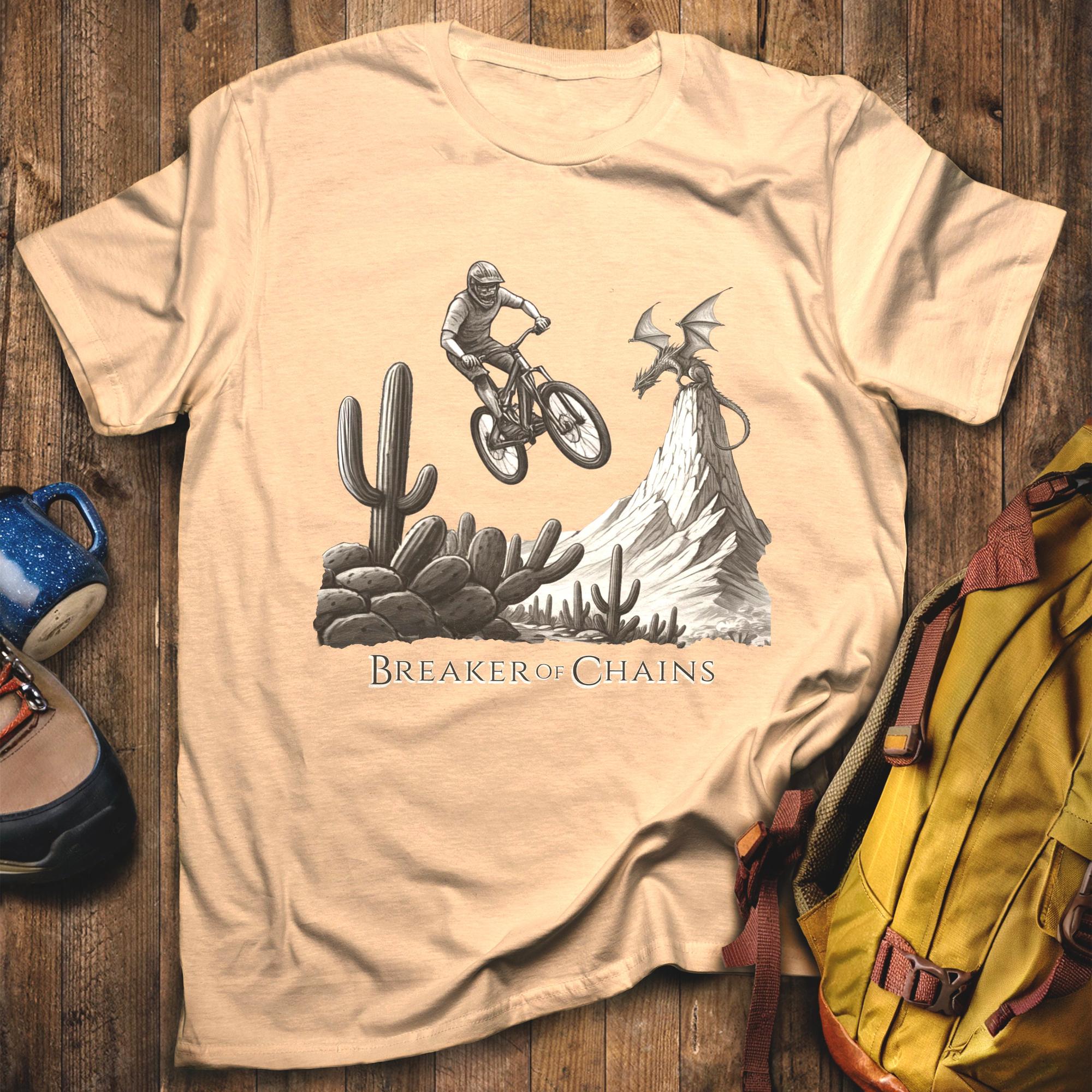 Breaker of Chains Biking T-Shirt