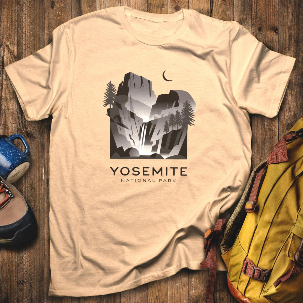 Yosemite National Park Noir T-Shirt