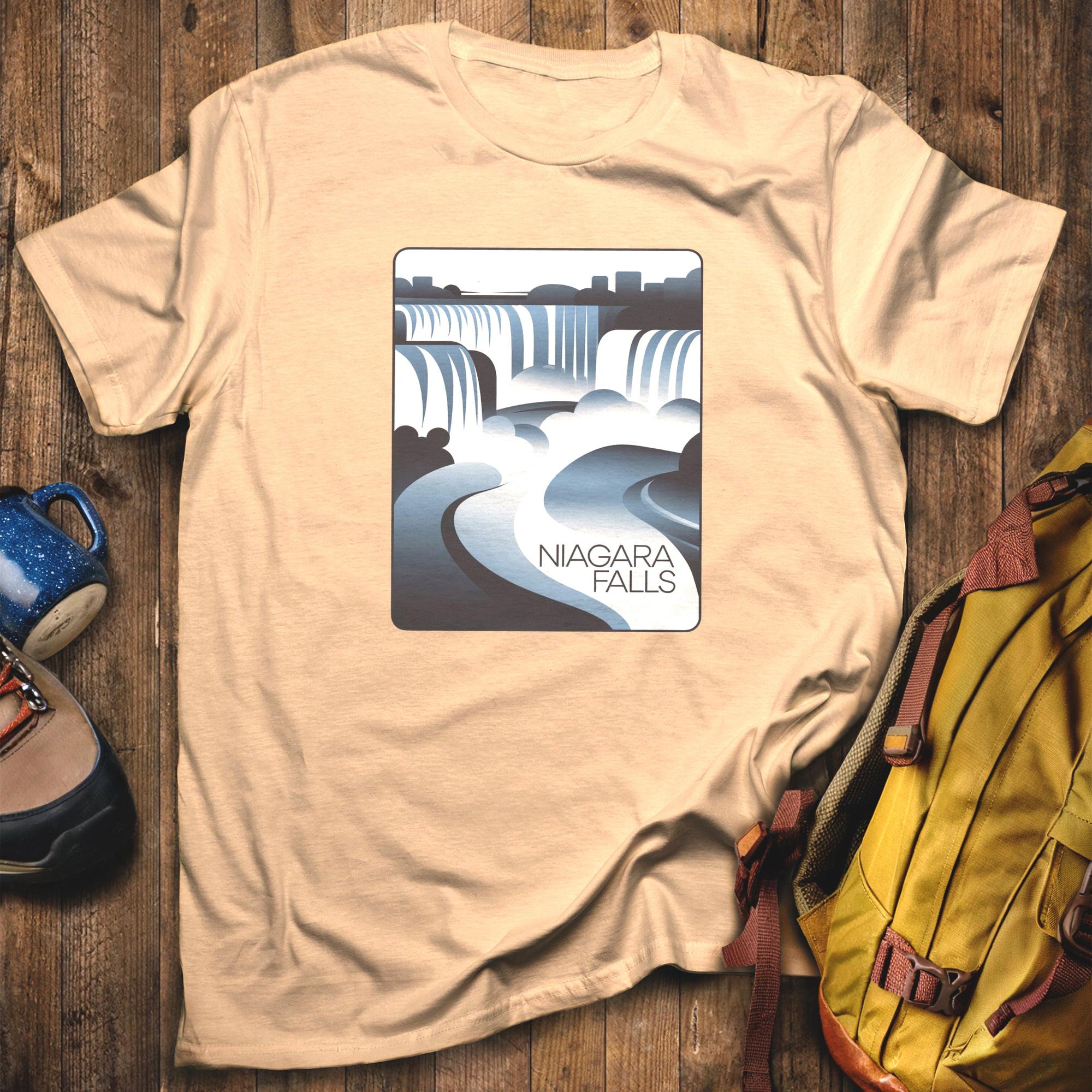 Niagara Falls Modern T-Shirt