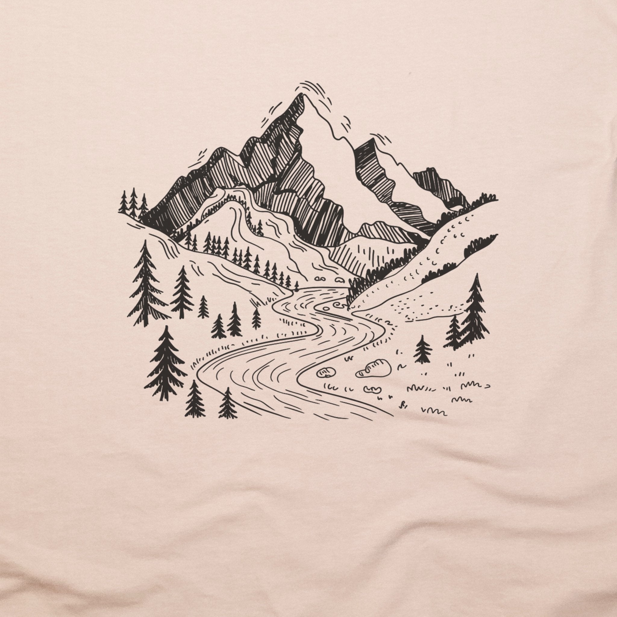 North Cascades Doodle T-Shirt