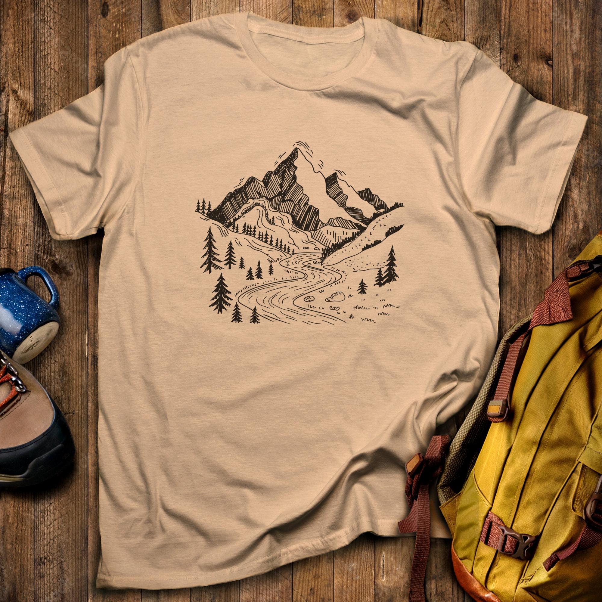 North Cascades Doodle T-Shirt