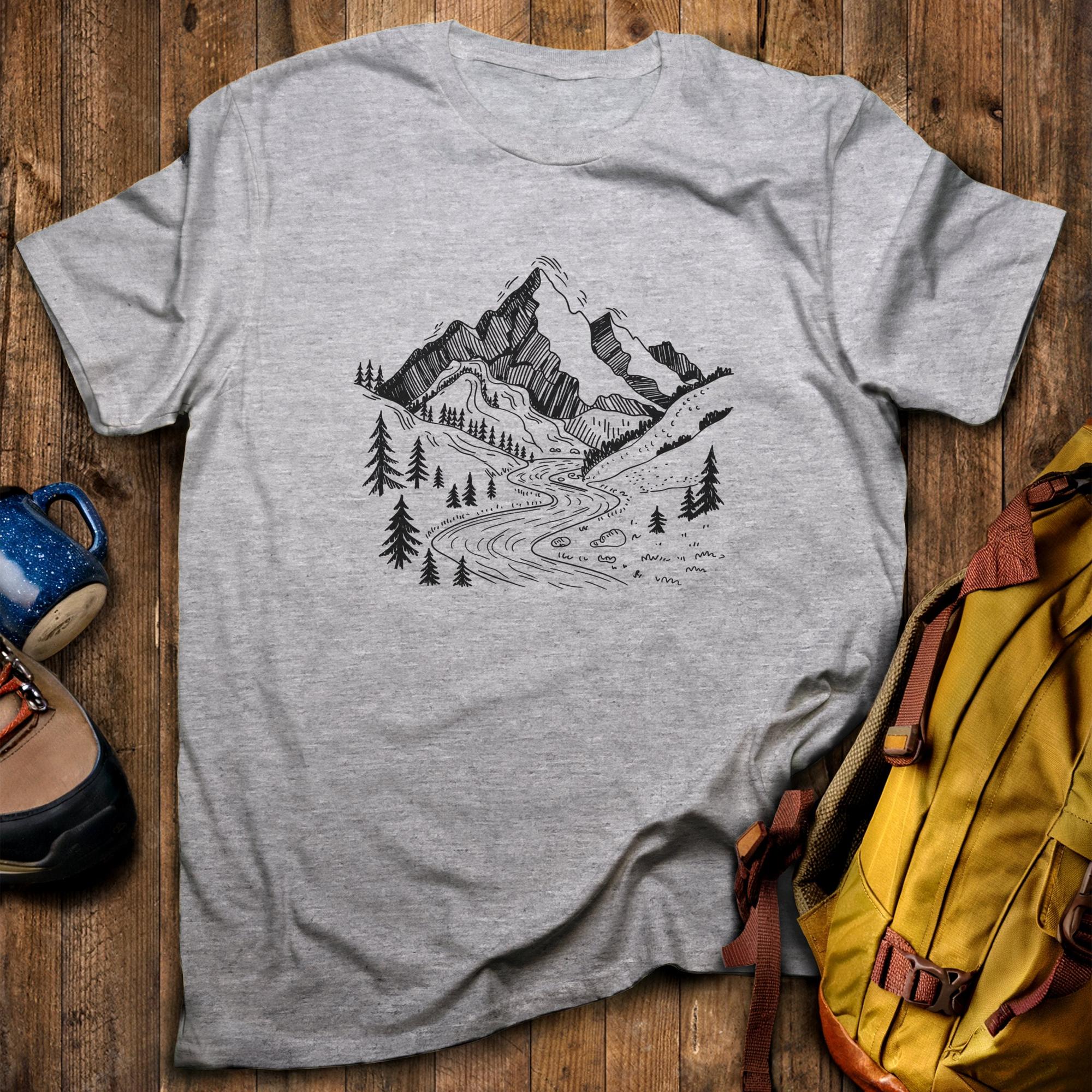 North Cascades Doodle T-Shirt