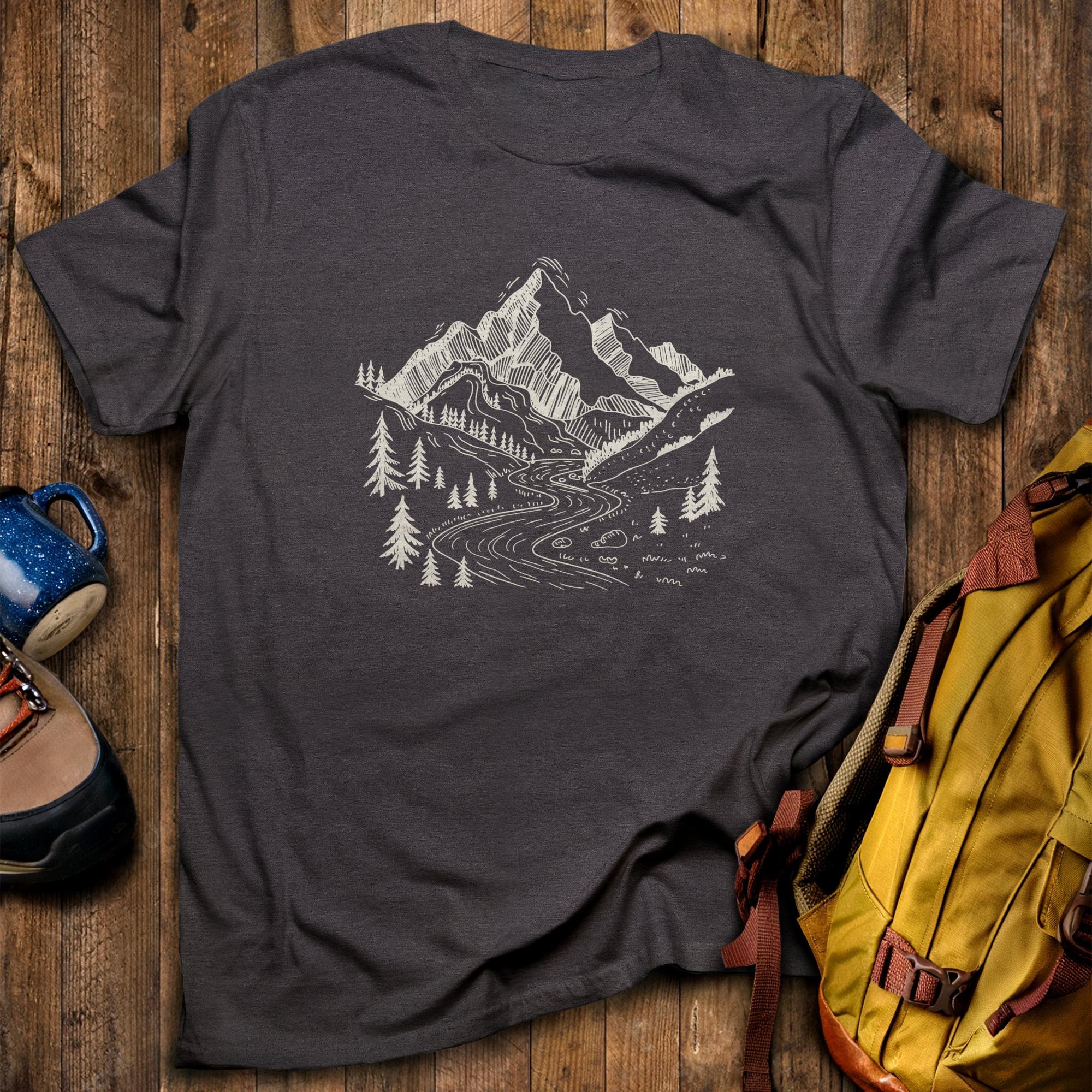 North Cascades Doodle T-Shirt