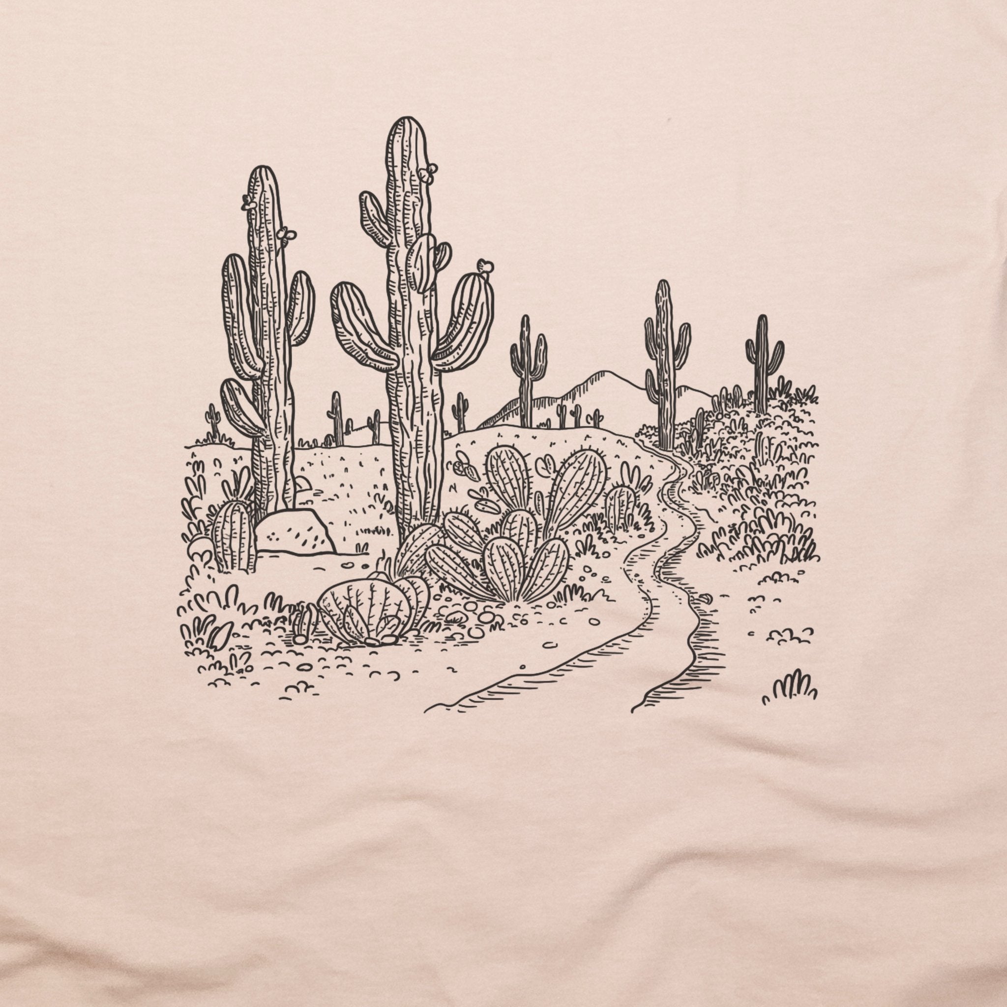 Saguaro Doodle T-Shirt