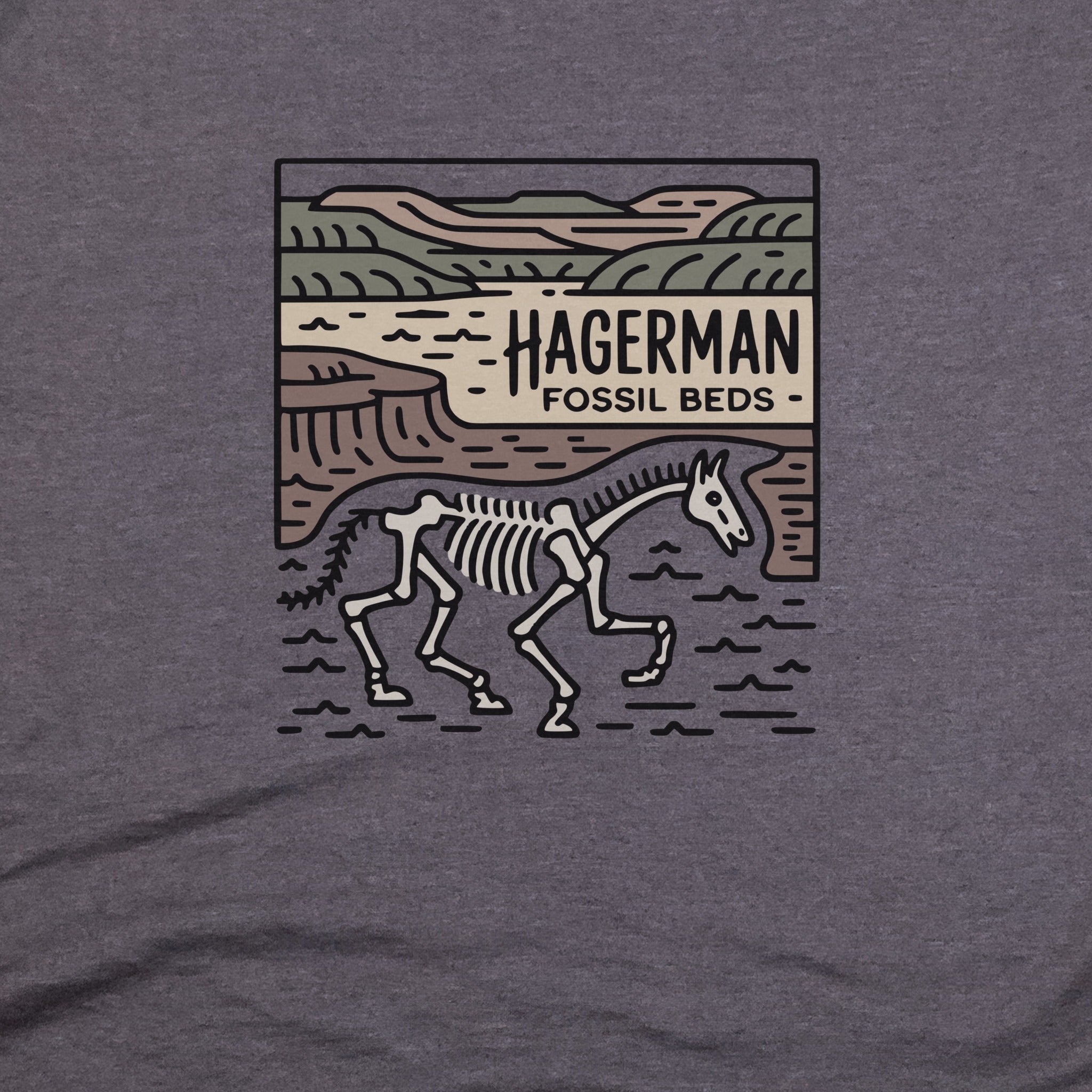 Hagerman Fossil Beds National Monument T-Shirt