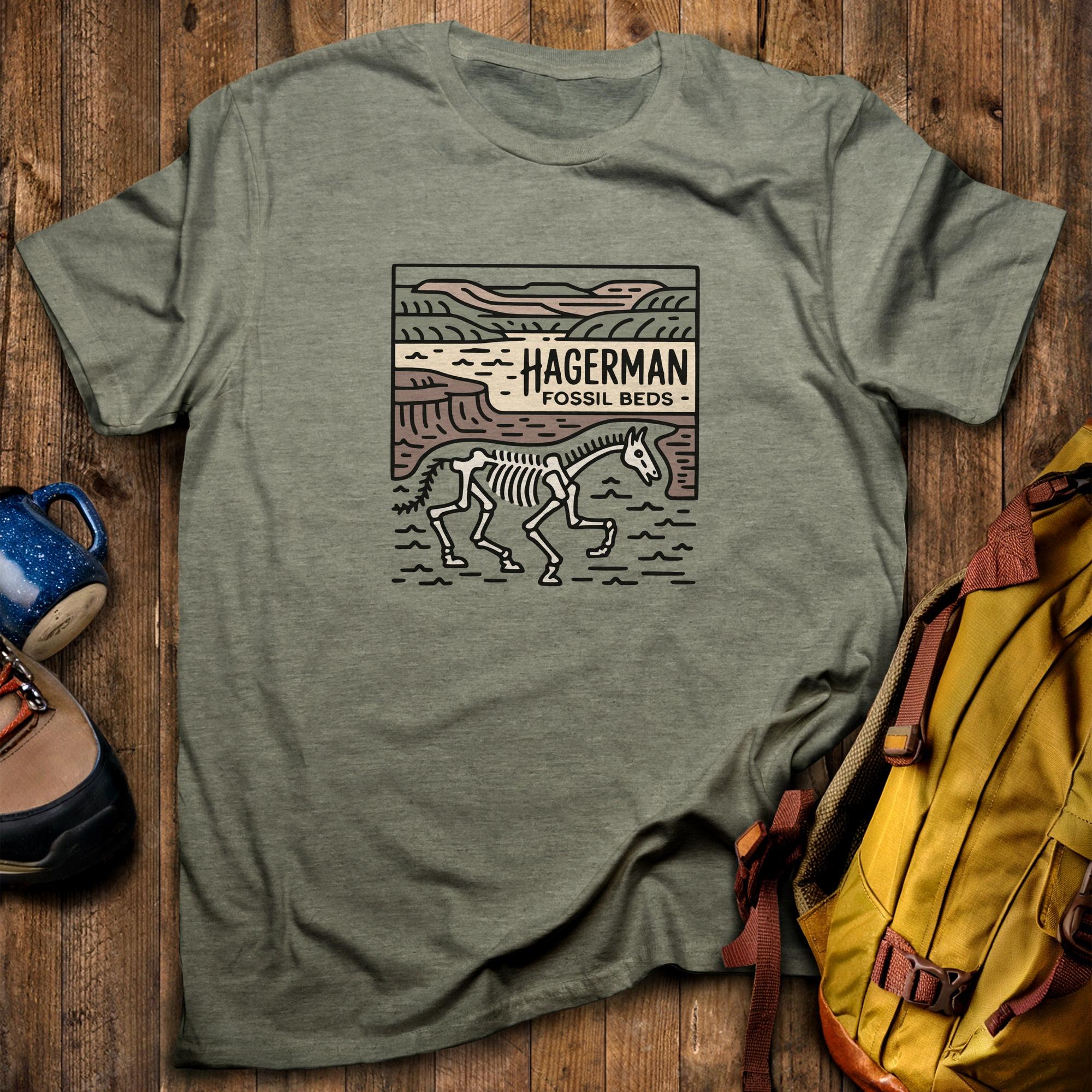 Hagerman Fossil Beds National Monument T-Shirt