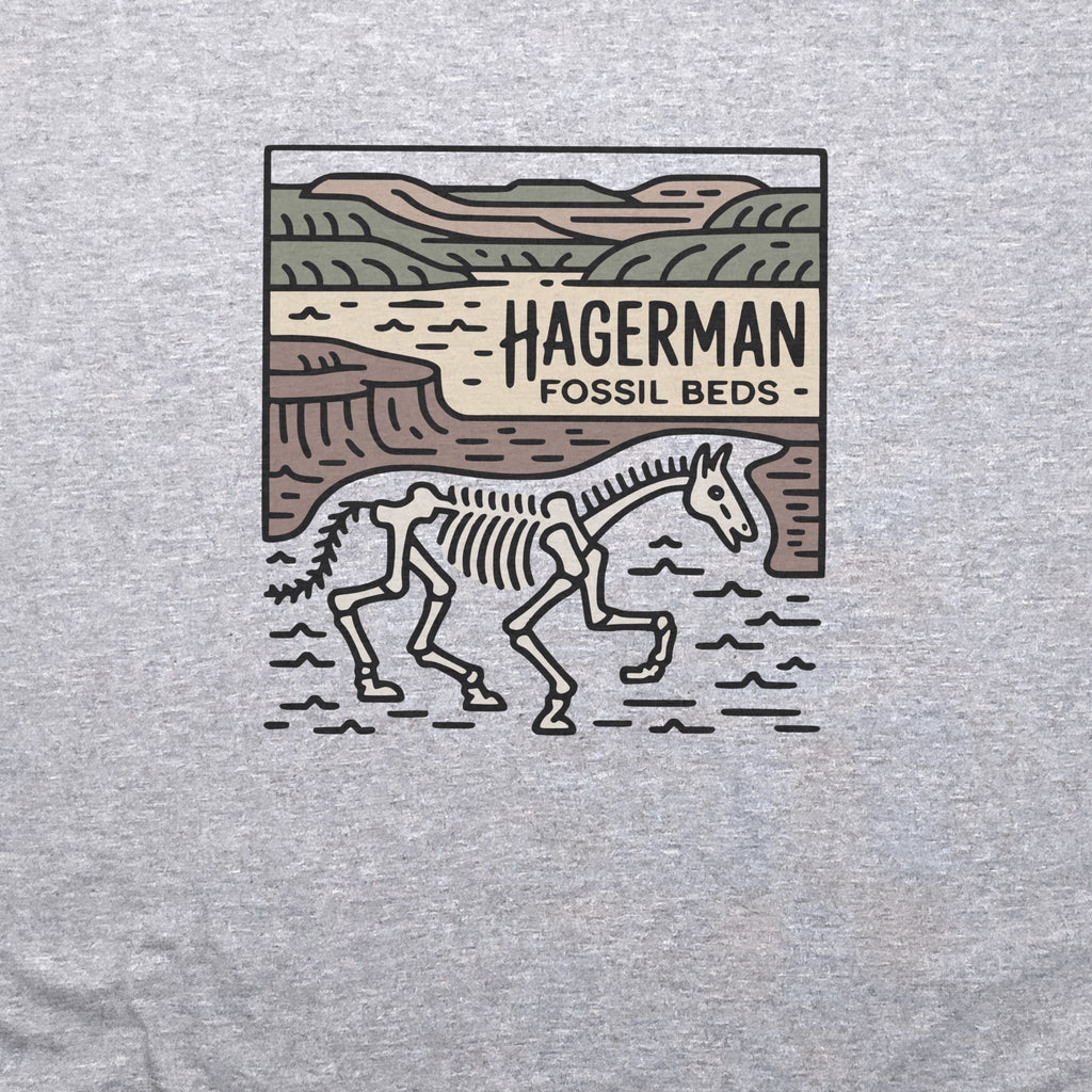 Hagerman Fossil Beds National Monument T-Shirt