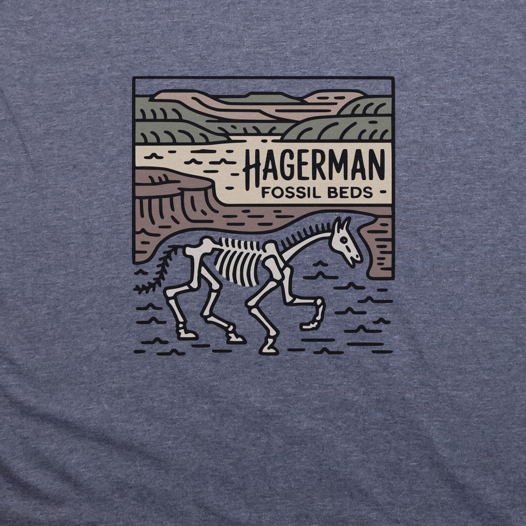 Hagerman Fossil Beds National Monument T-Shirt
