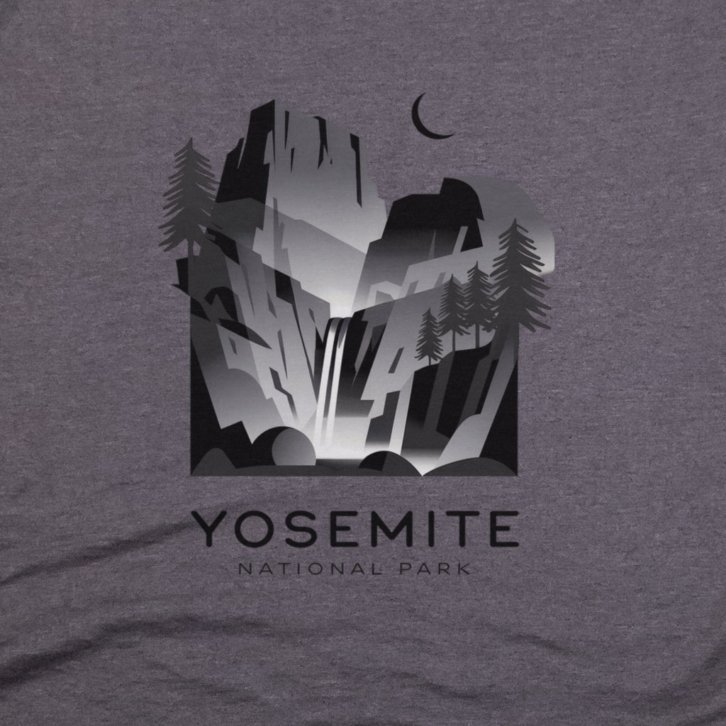 Yosemite National Park Noir T-Shirt