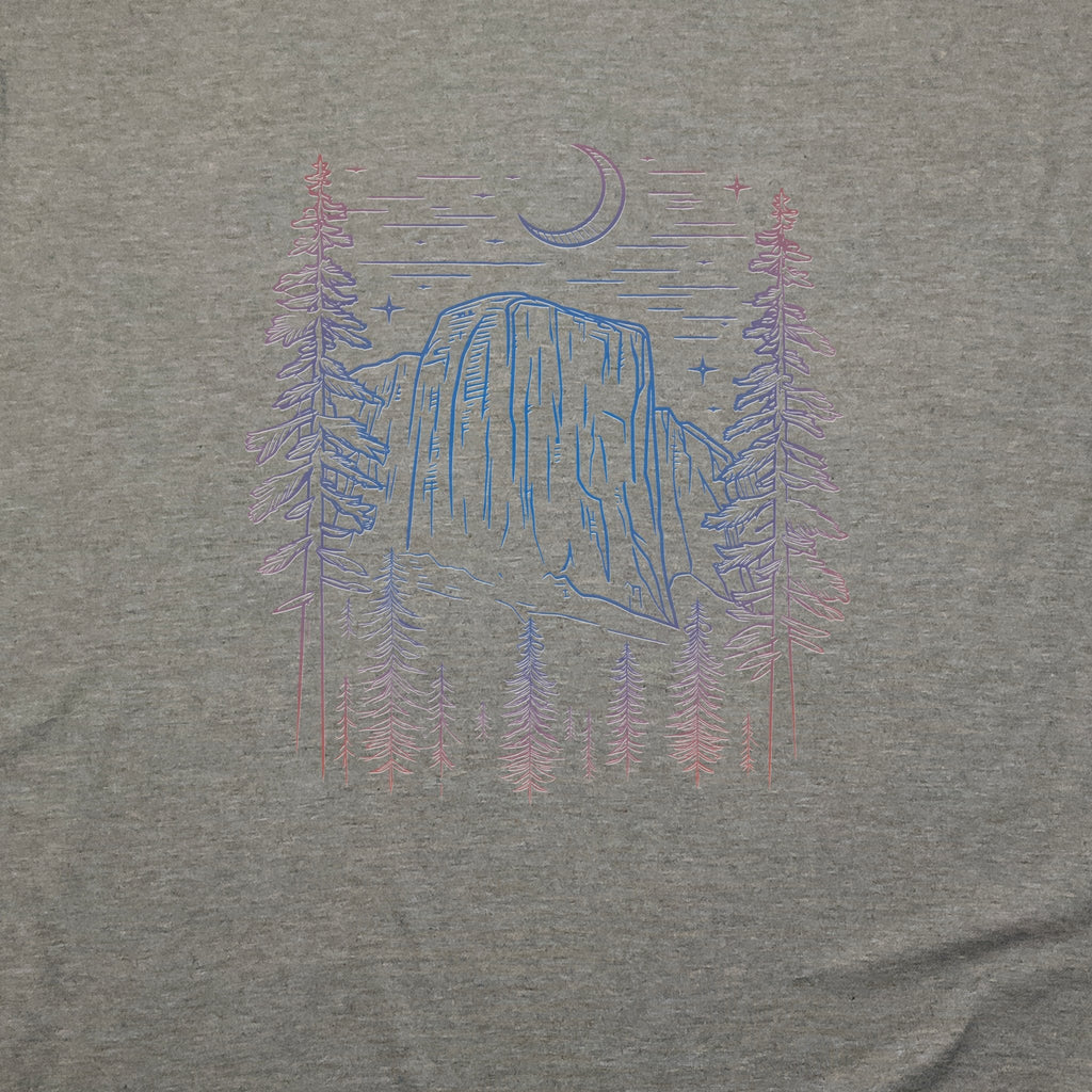 Yosemite El Capitan at Night T-Shirt