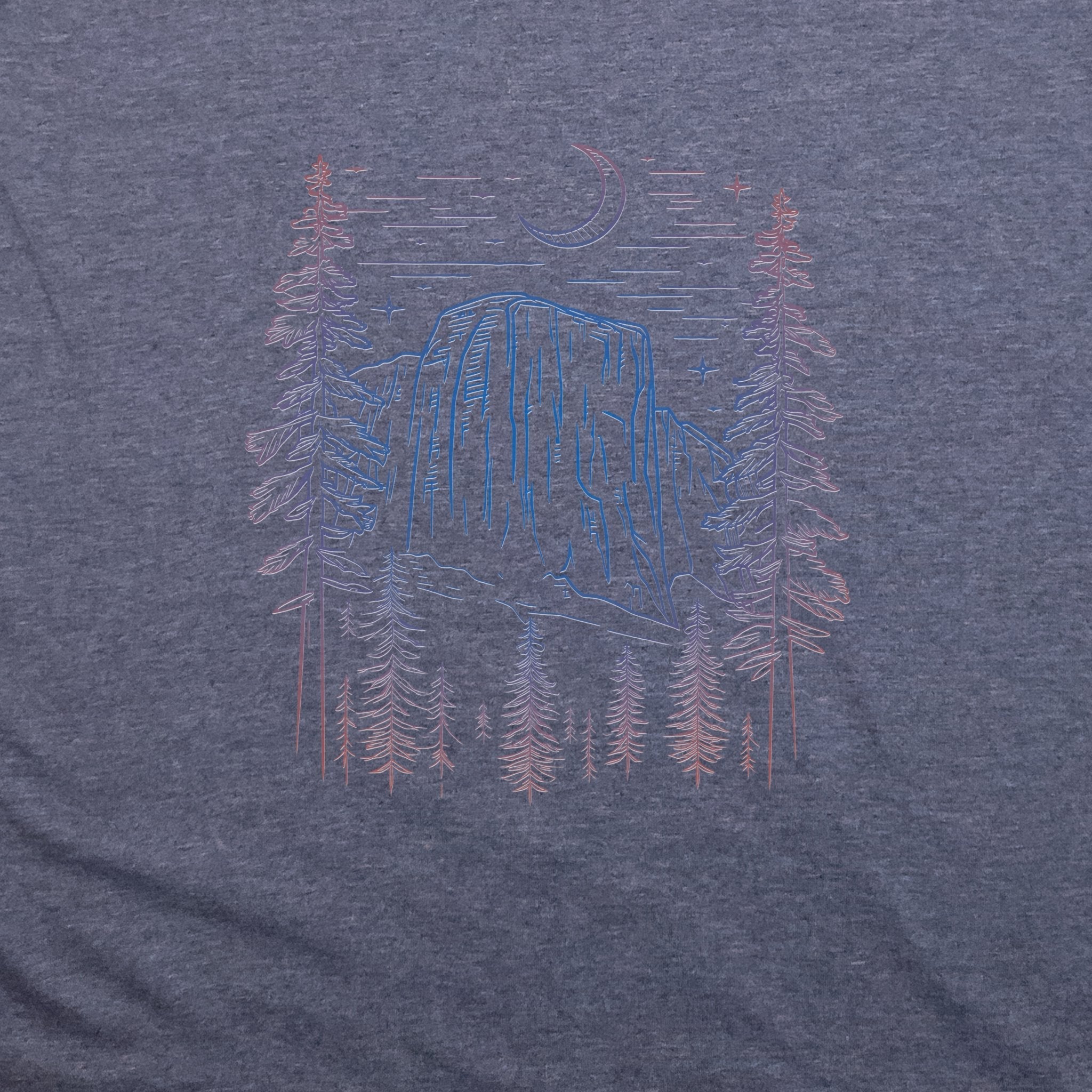 Yosemite El Capitan at Night T-Shirt