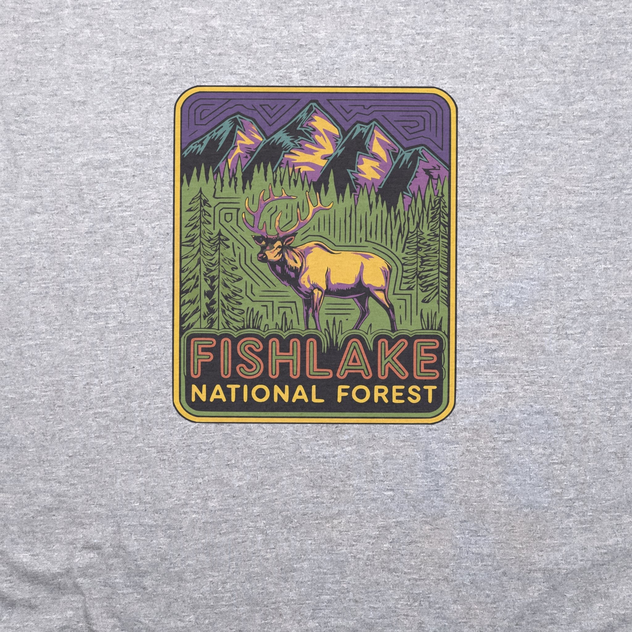 Fishlake National Forest Elk T-Shirt