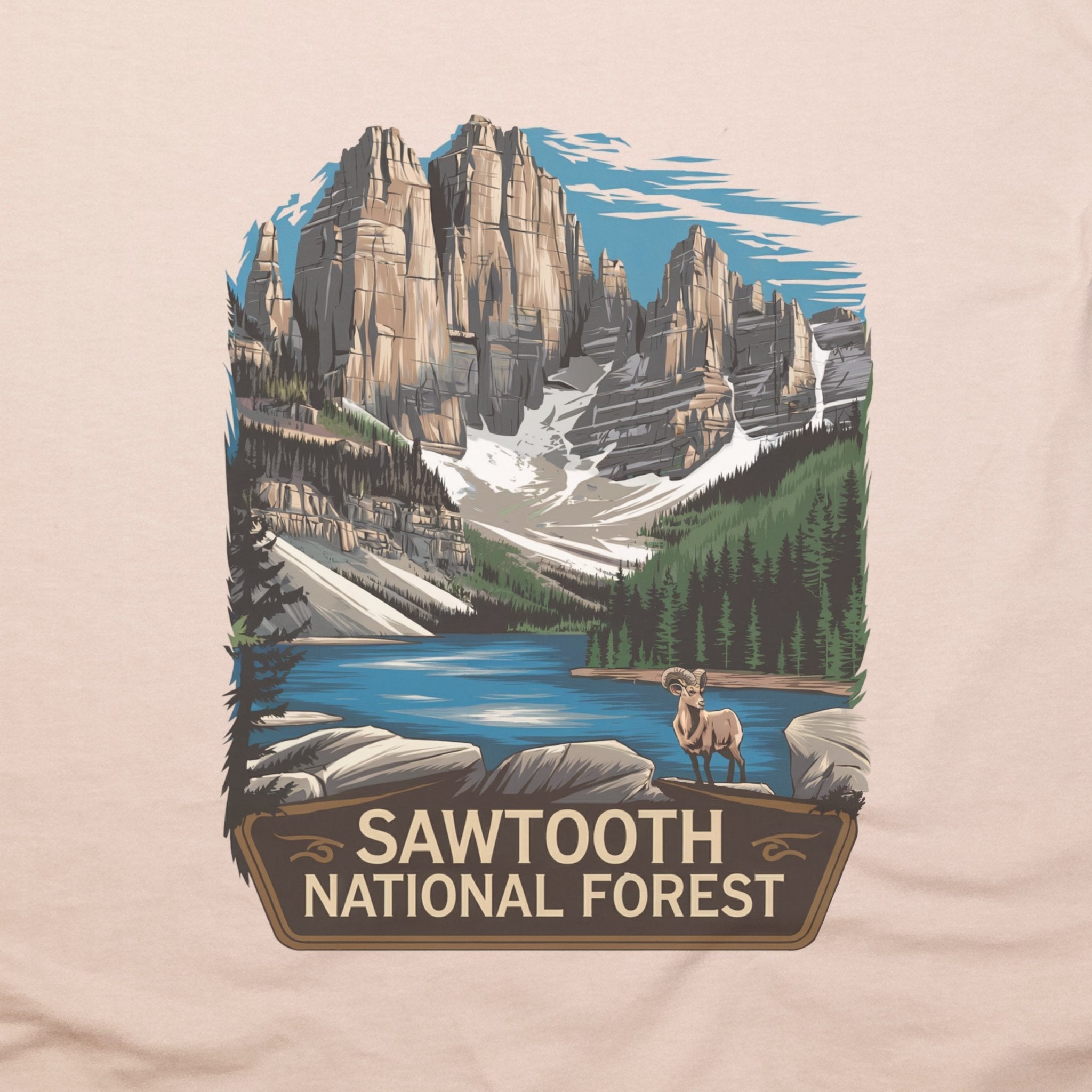 Sawtooth National Forest T-Shirt