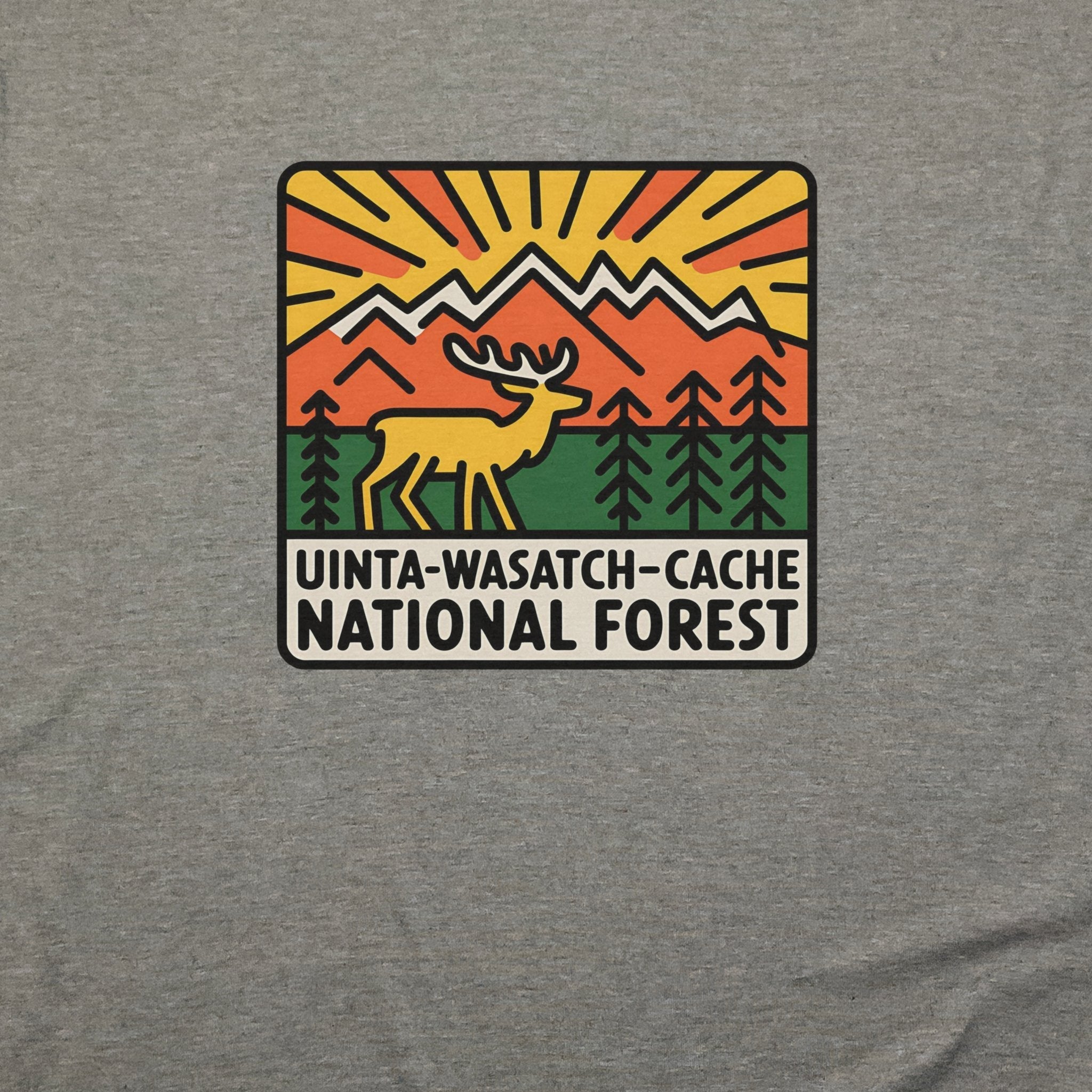 Uinta-Wasatch-Cache National Forest T-Shirt