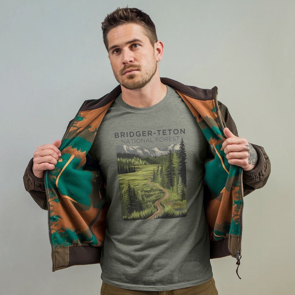 Bridger-Teton National Forest T-Shirt